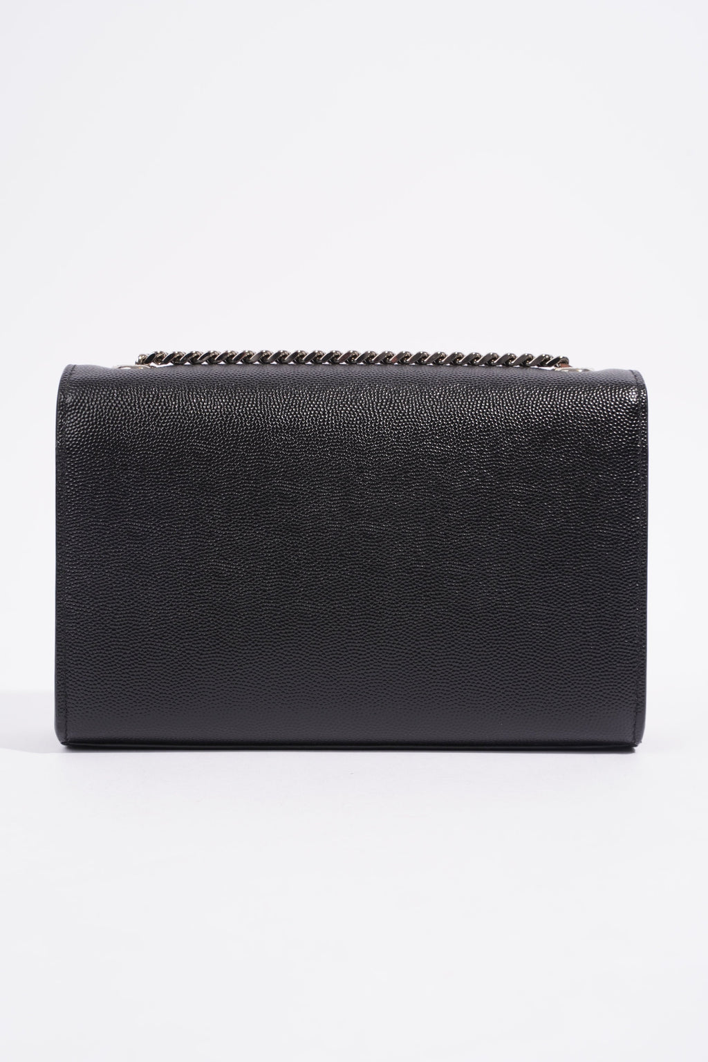 Saint Laurent Small Kate Black Grained Leather