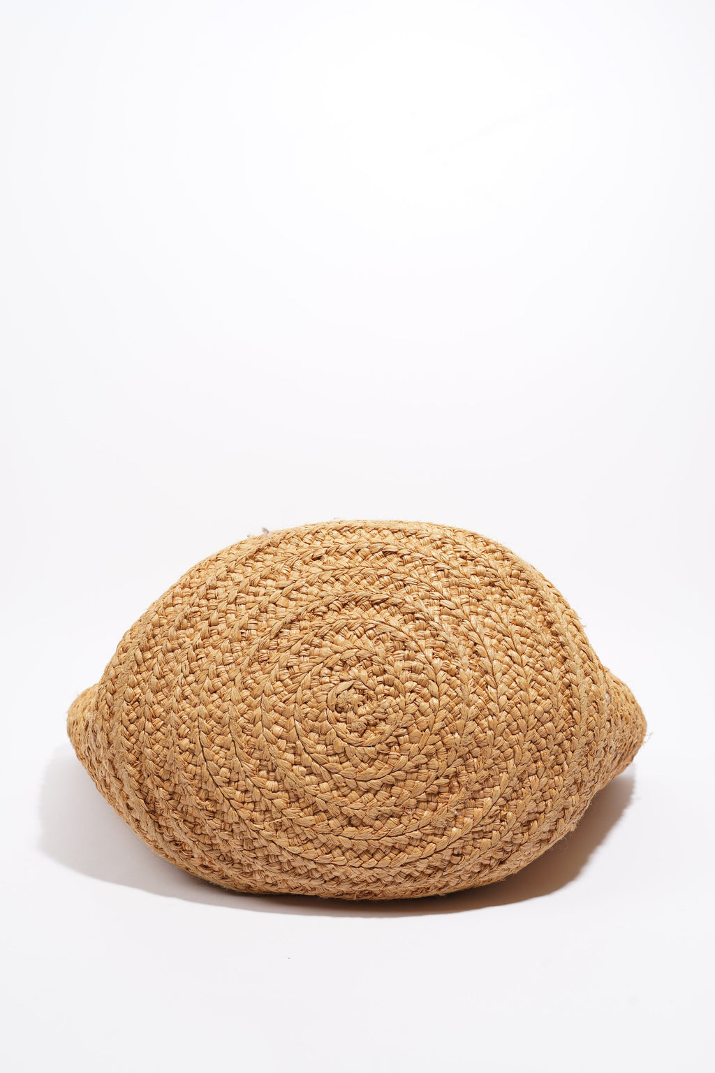 Saint Laurent Panier Tote Bag Beige Raffia Medium