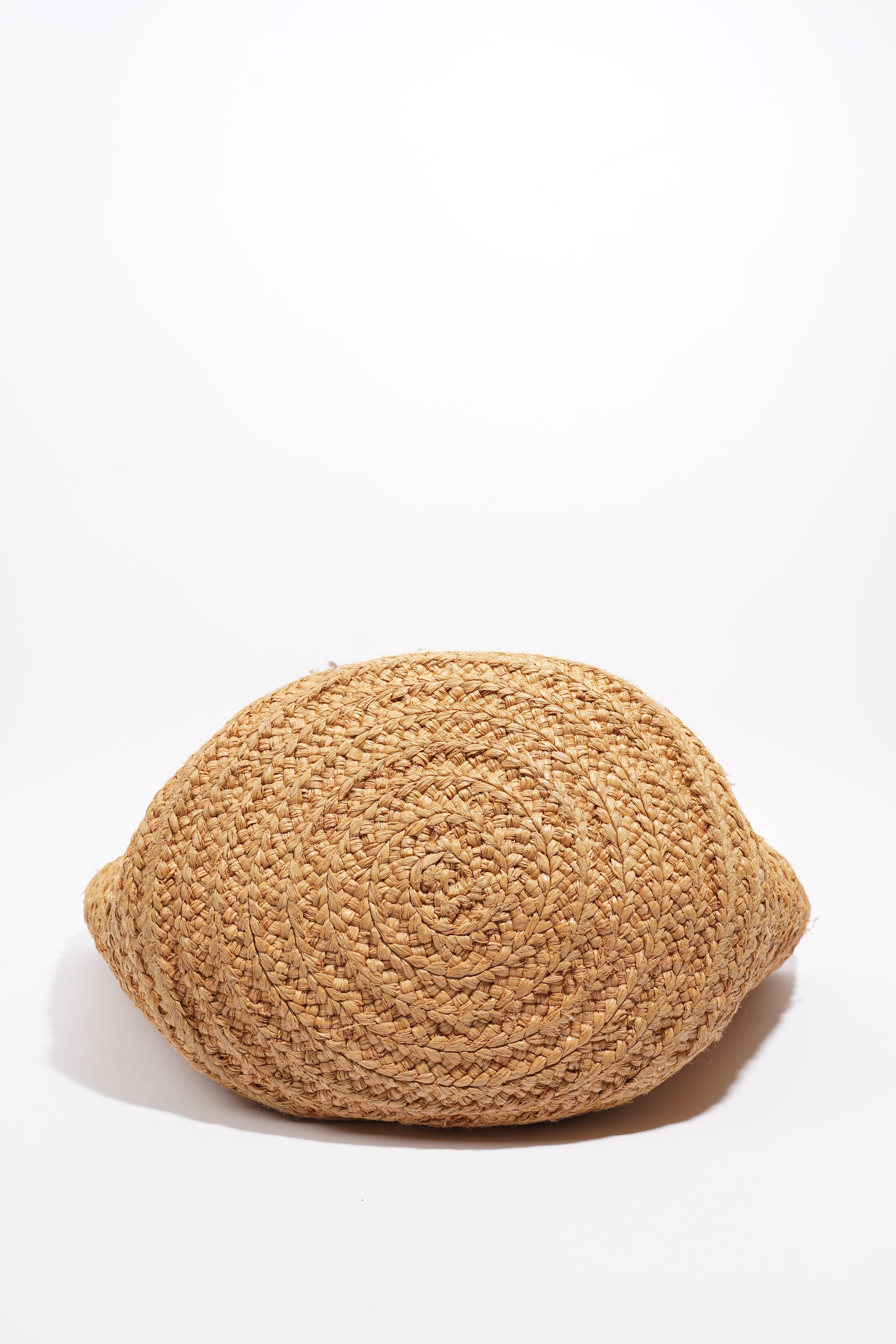 Saint Laurent Panier Tote Bag Beige Raffia Medium
