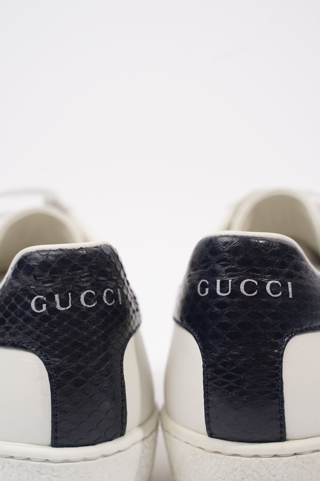 Gucci Ace White / Navy / Red Leather EU 36 UK 3