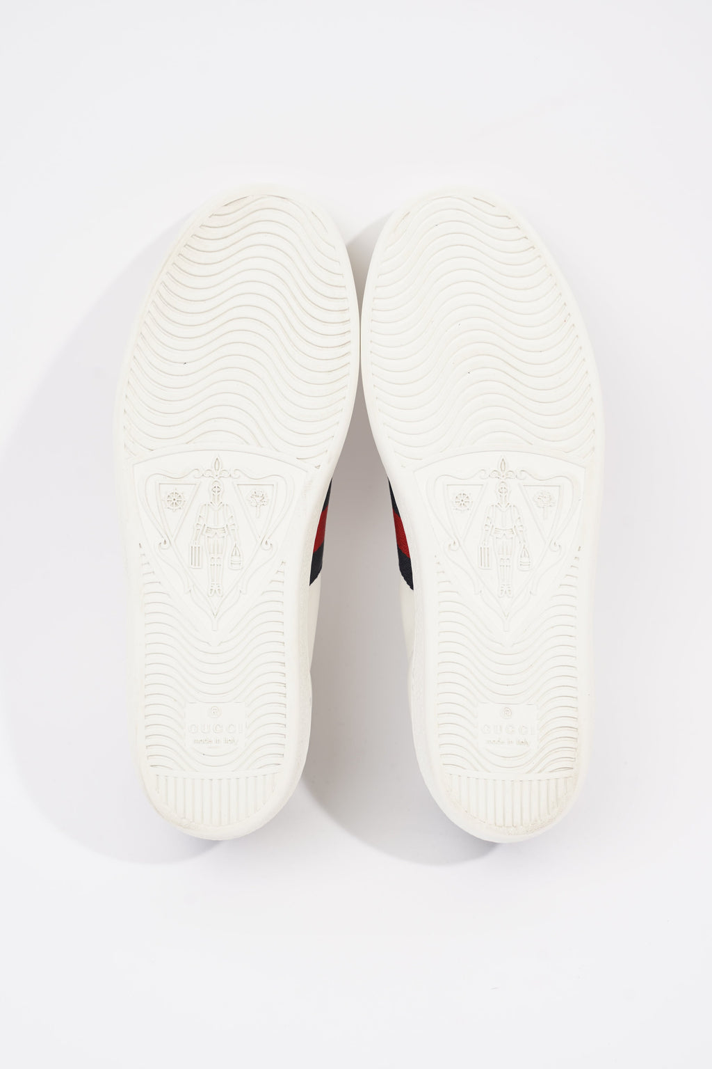 Gucci Ace White / Navy / Red Leather EU 36 UK 3