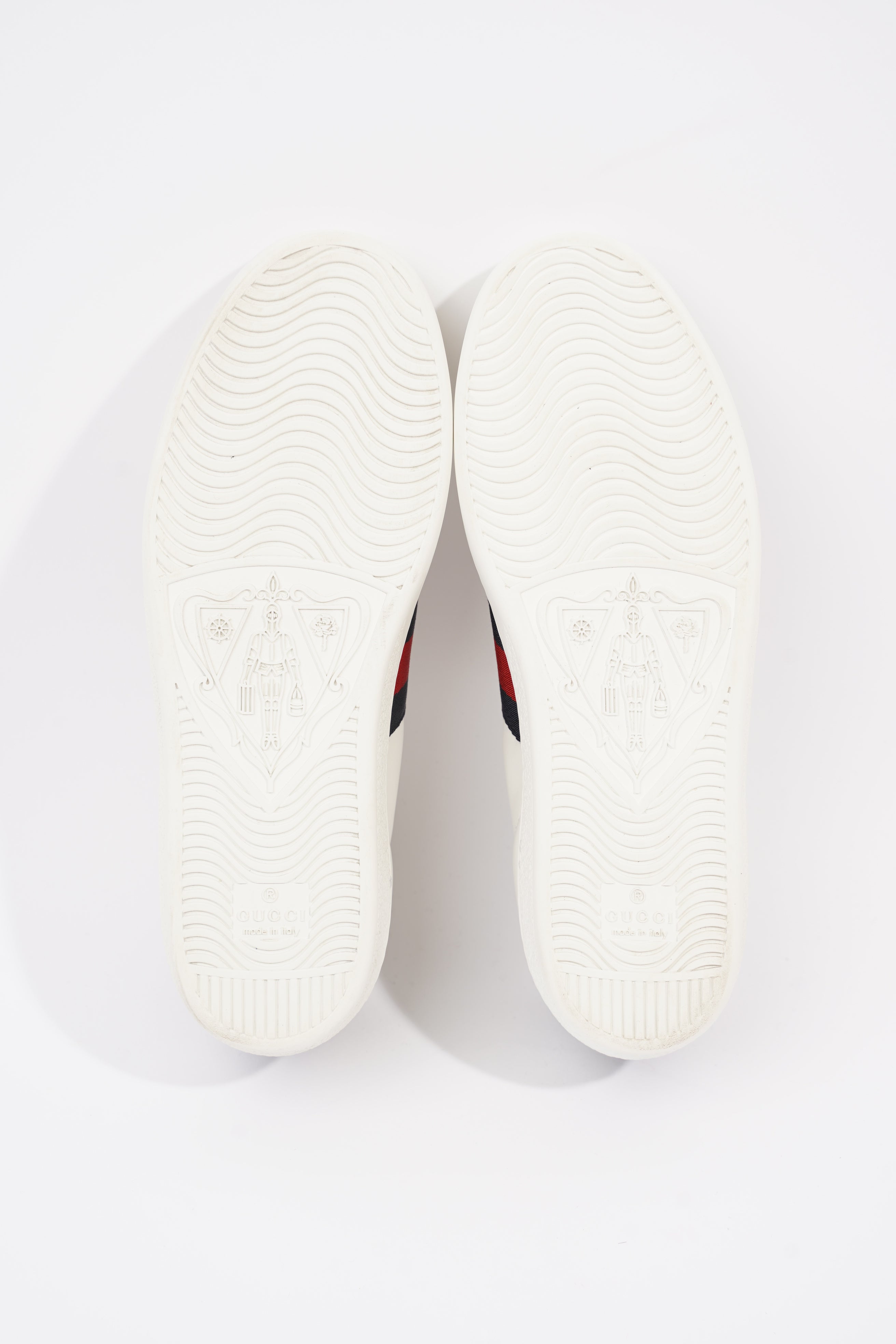 Gucci Ace White / Navy / Red Leather EU 36 UK 3