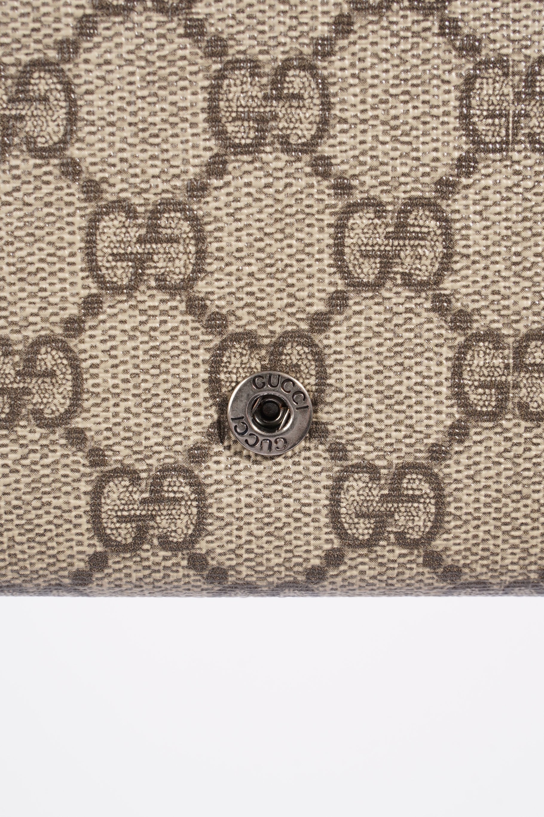 Gucci Dionysus Chain Wallet Supreme Coated Canvas