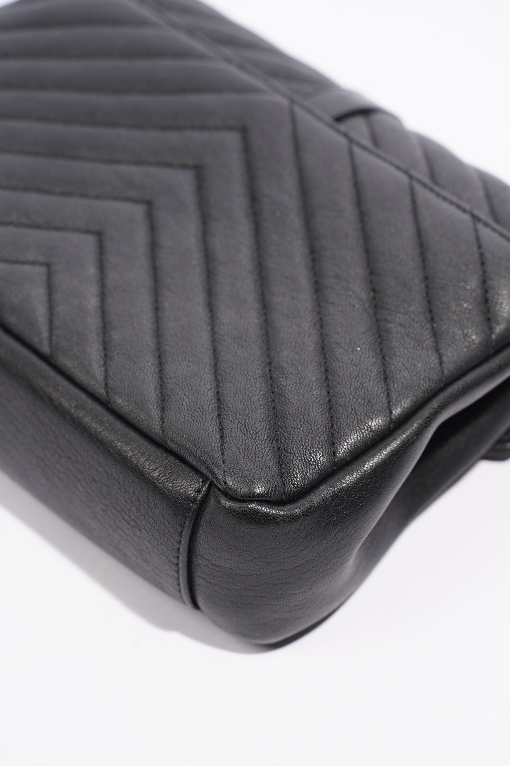 Saint Laurent College Medium Black Leather