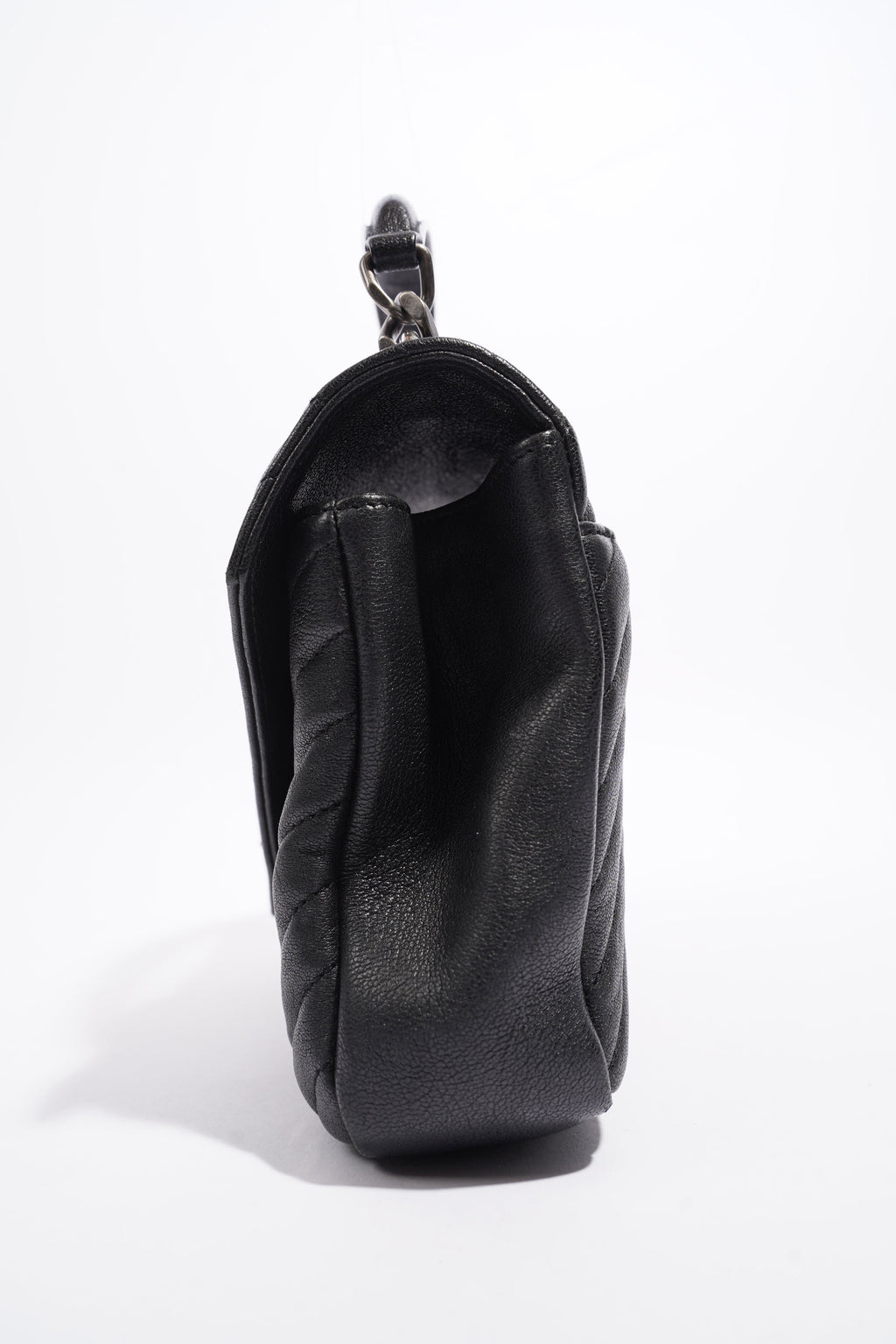 Saint Laurent College Medium Black Leather