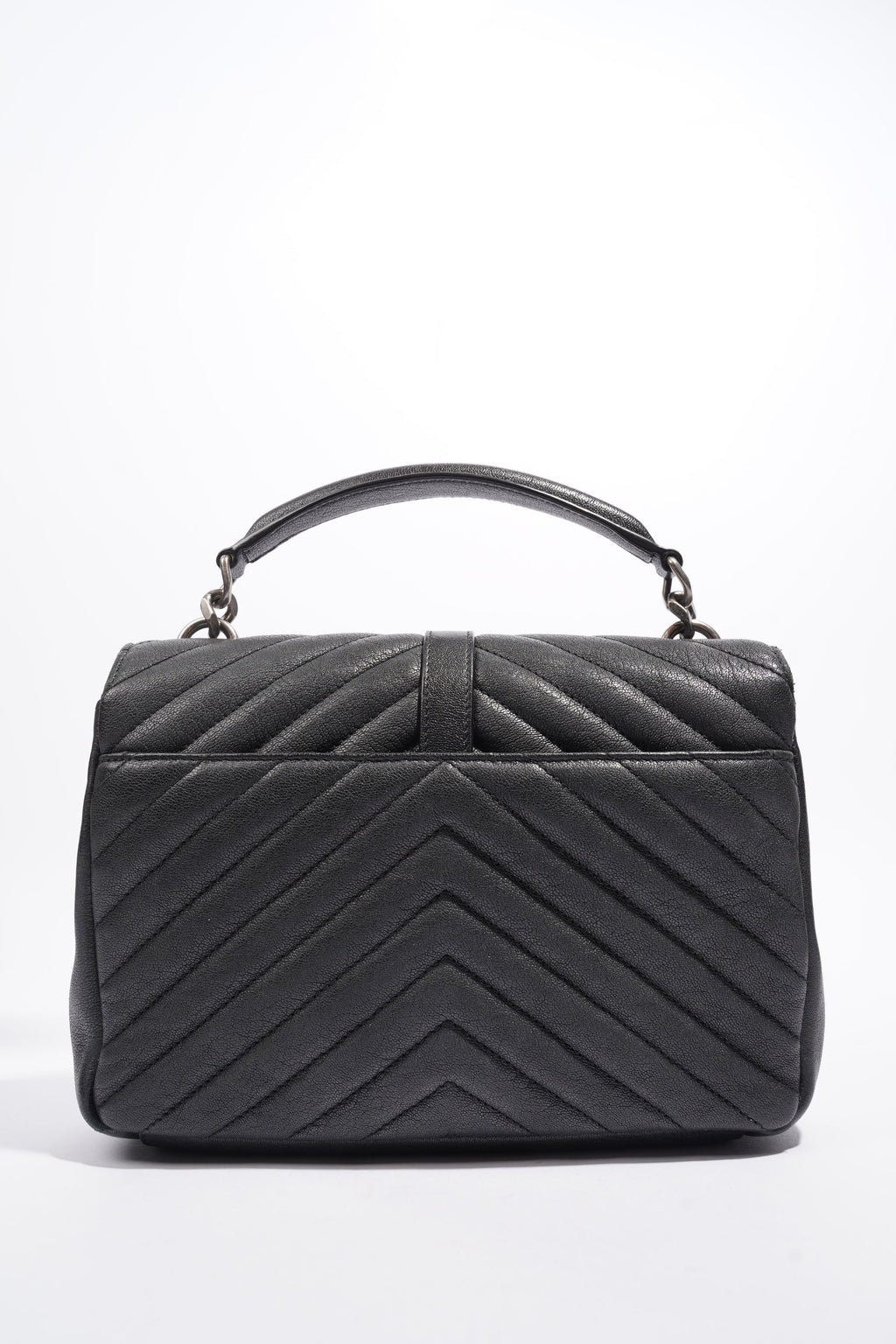 Saint Laurent College Medium Black Leather
