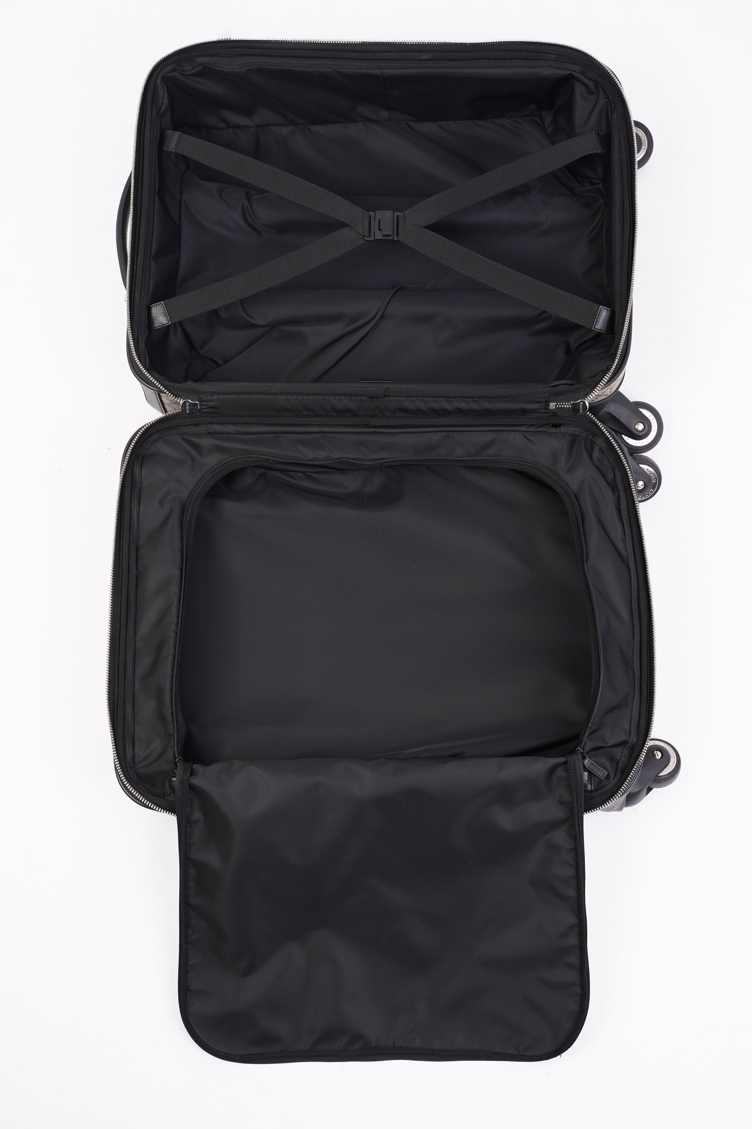 Gucci Diamante Carry On Suitcase Supreme Coated Canvas