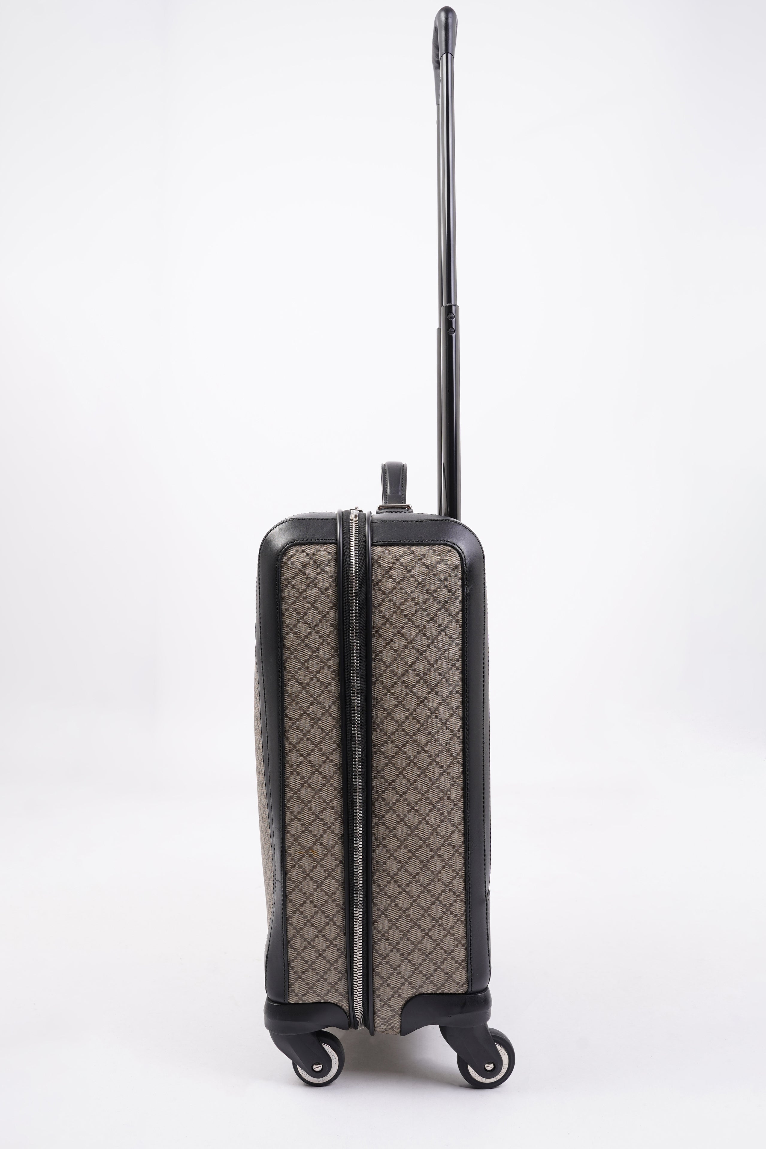Gucci Diamante Carry On Suitcase Supreme Coated Canvas