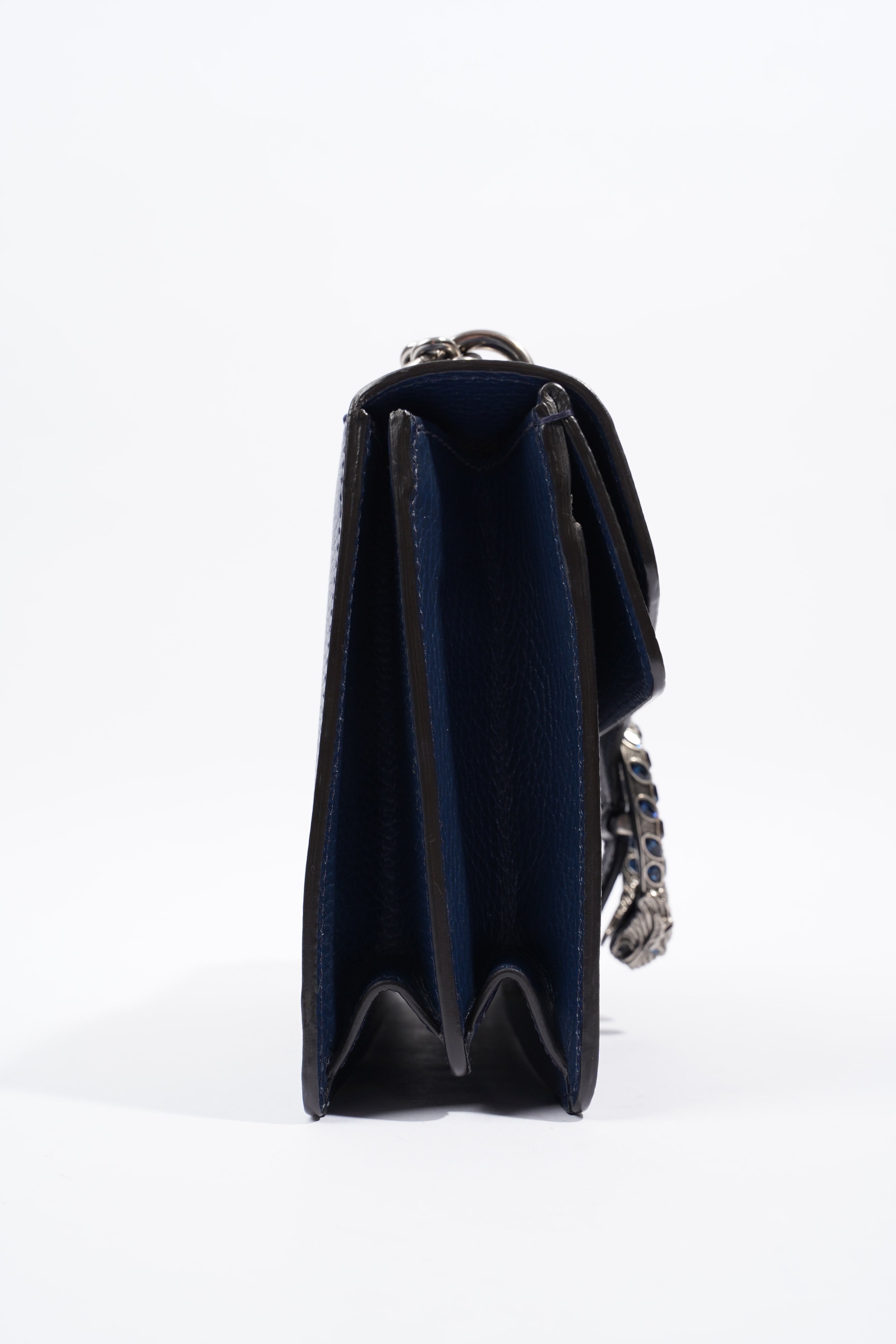Gucci Dionysus Navy Leather Small