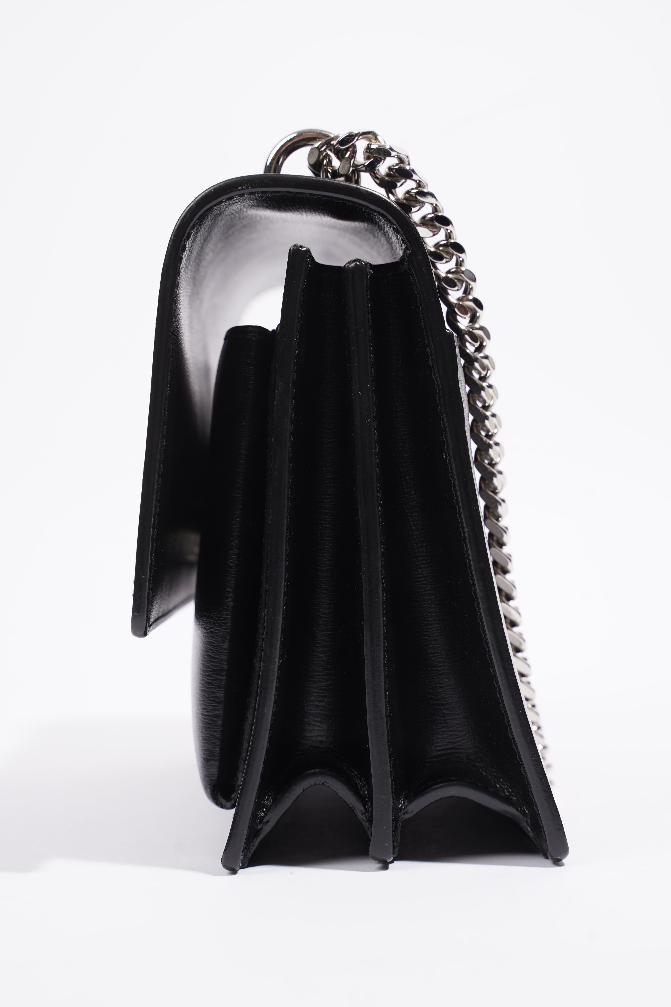 Saint Laurent Sunset Black Leather Medium
