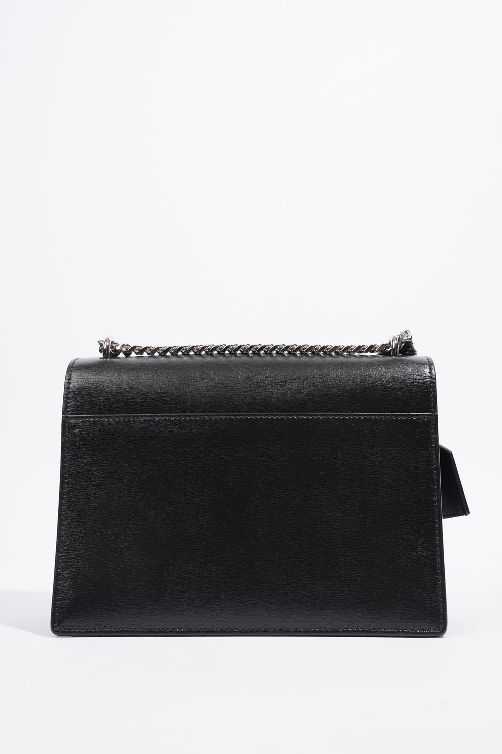 Saint Laurent Sunset Black Leather Medium