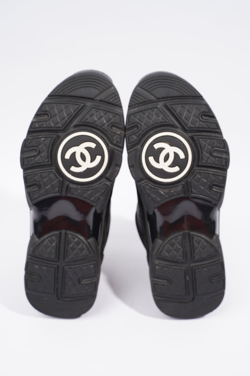 Chanel CC Runners Black Suede EU 36 UK 3