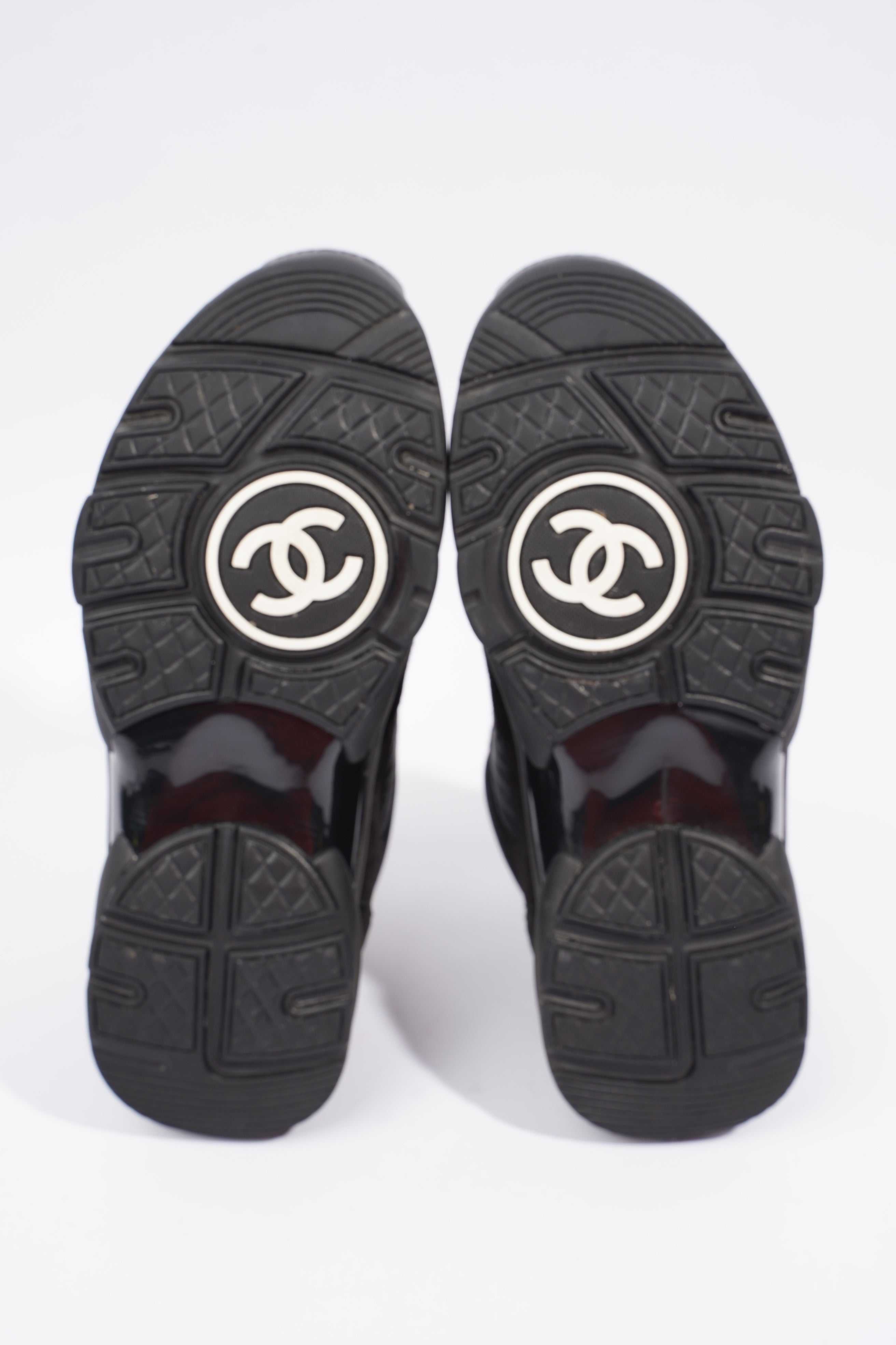 Chanel CC Runners Black Suede EU 36 UK 3