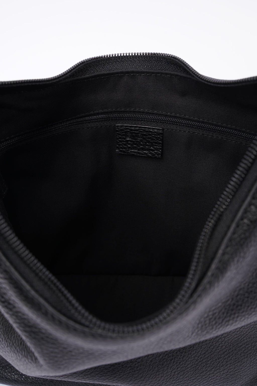 Gucci Hobo Black Grained Leather