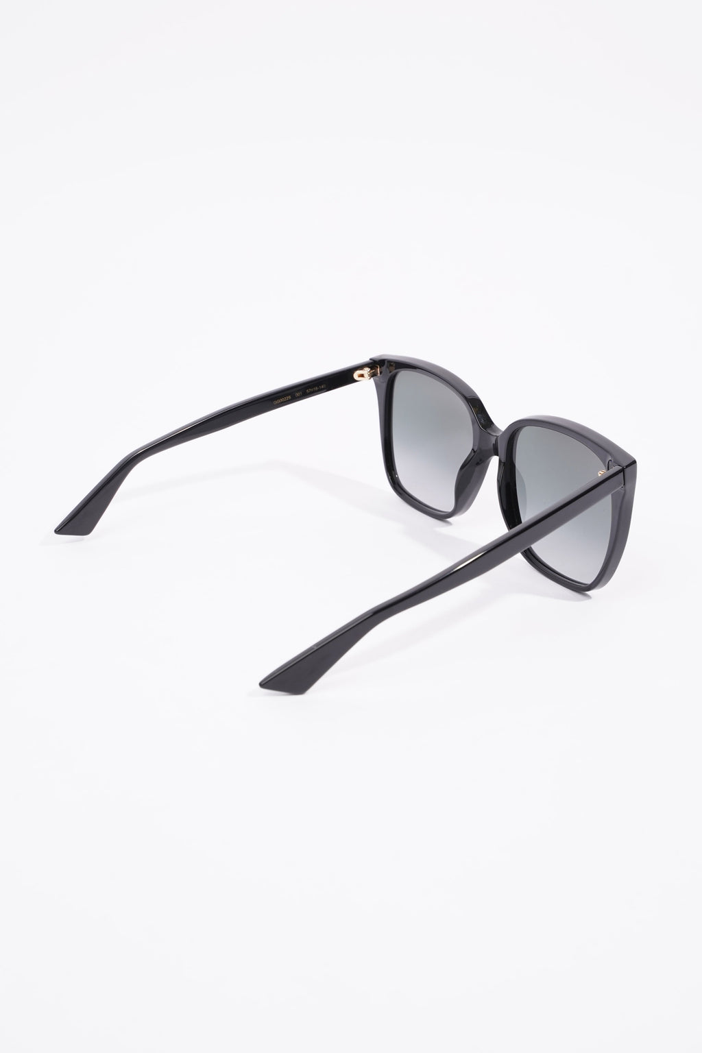 Gucci GG0022S Sunglasses Black Acetate 140