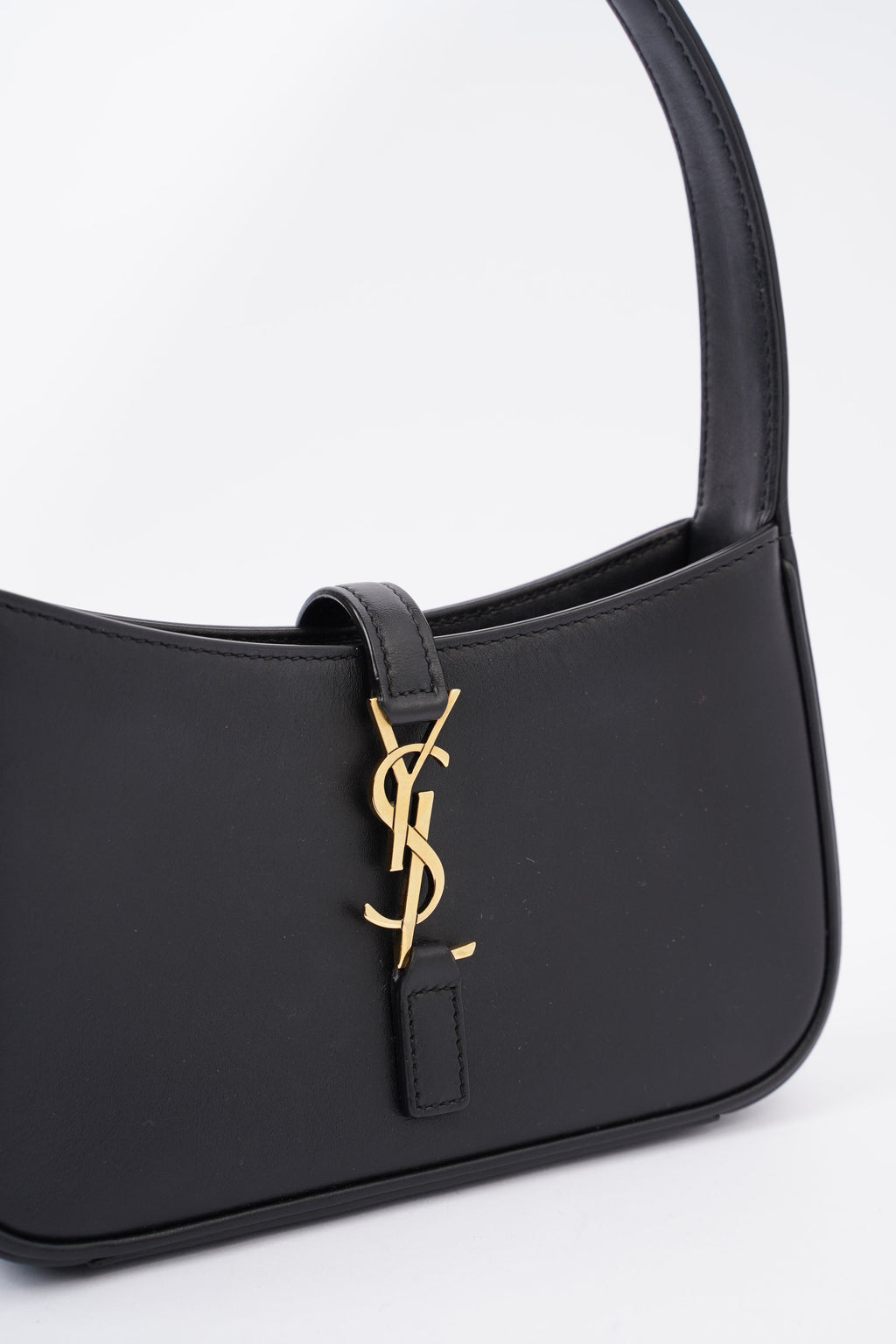 Saint Laurent Le 5 A 7 Mini Black Leather