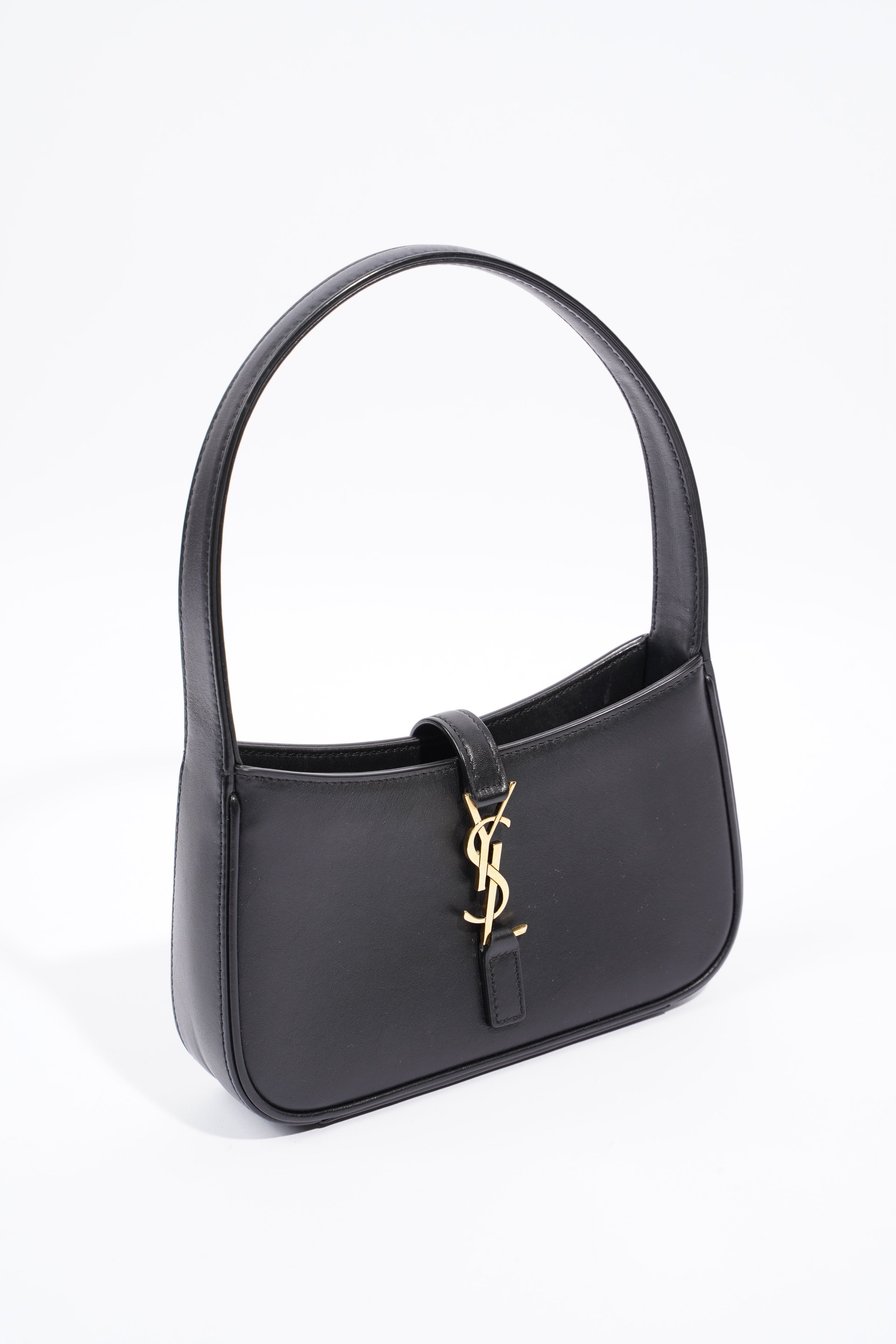 Saint Laurent Le 5 A 7 Mini Black Leather