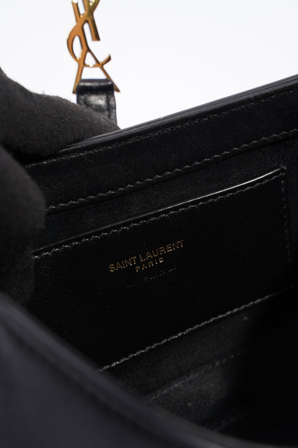 Saint Laurent Le 5 A 7 Mini Black Leather