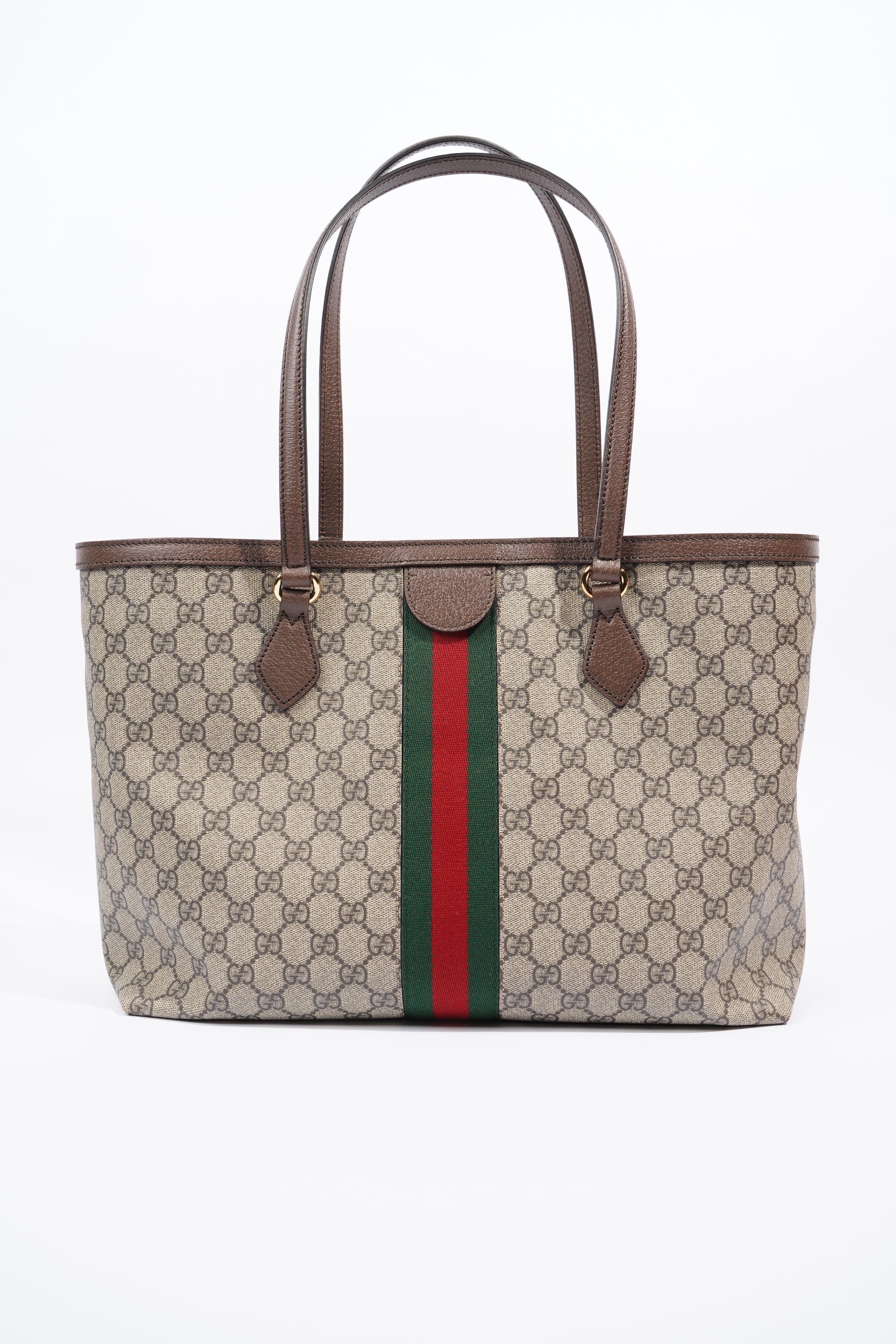 Gucci Ophidia Tote Supreme Coated Canvas Medium