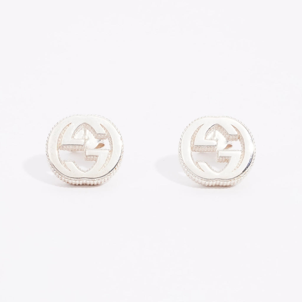 Gucci GG Earrings Silver Silver Sterling