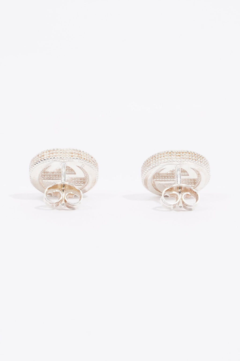 Gucci GG Earrings Silver Silver Sterling
