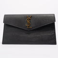 Saint Laurent Uptown Pouch Black Leather