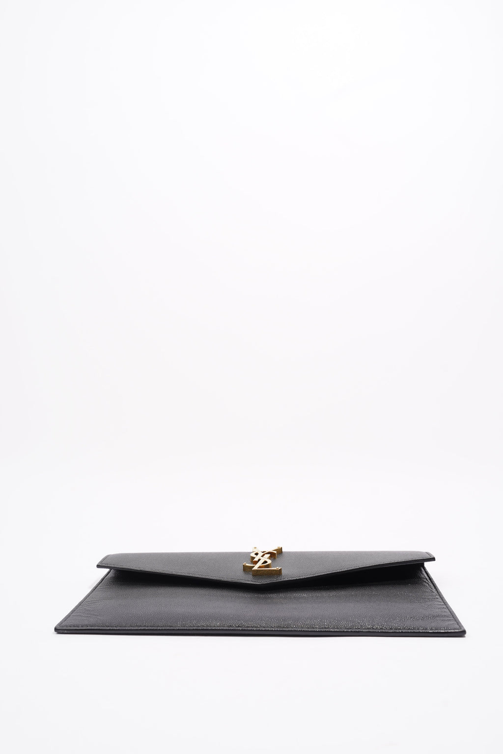 Saint Laurent Uptown Pouch Black Leather
