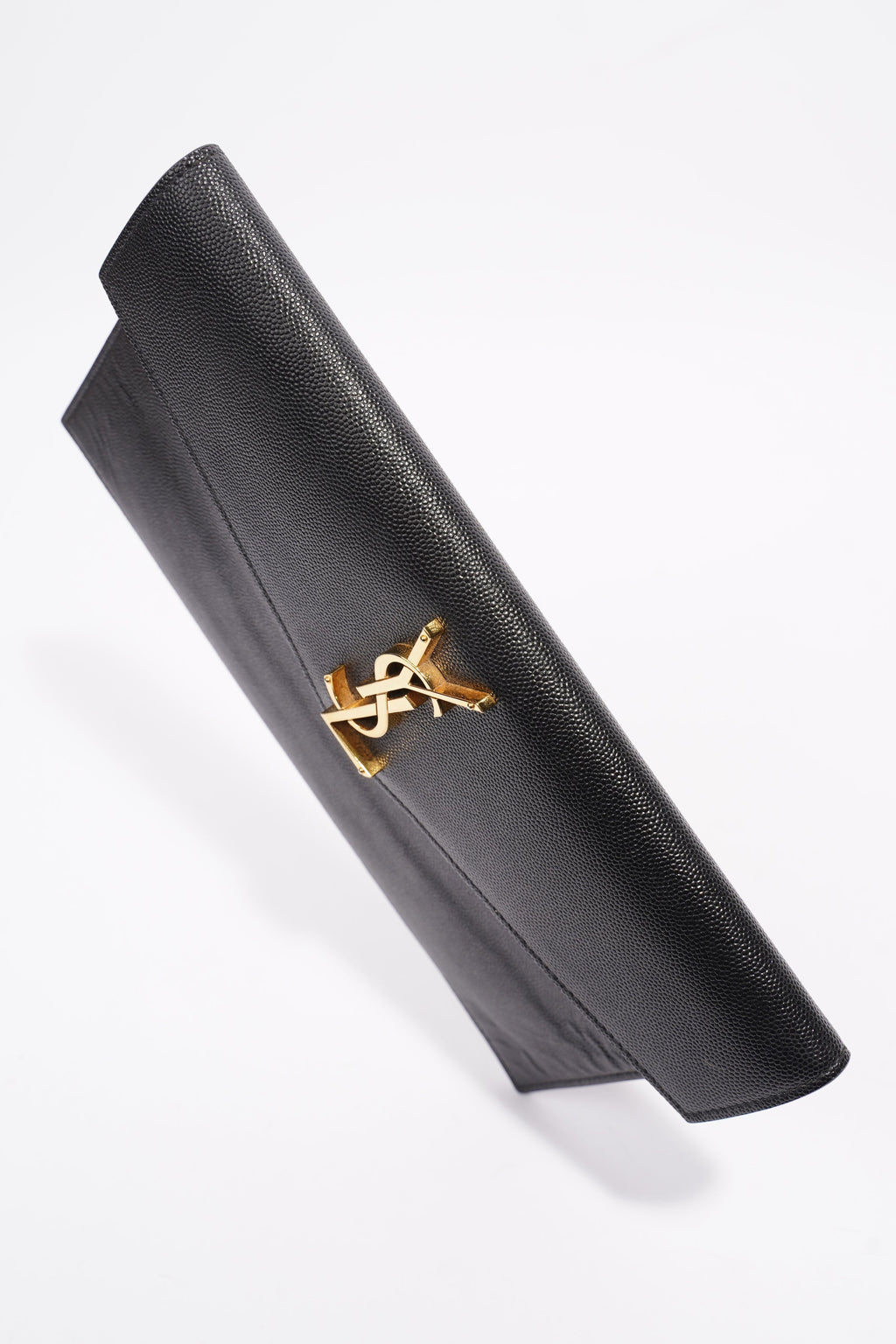 Saint Laurent Uptown Pouch Black Leather