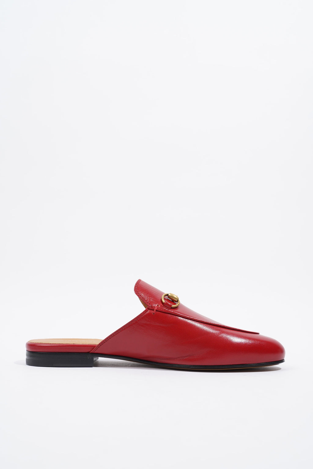 Gucci Princetown Red Leather EU 38 UK 5