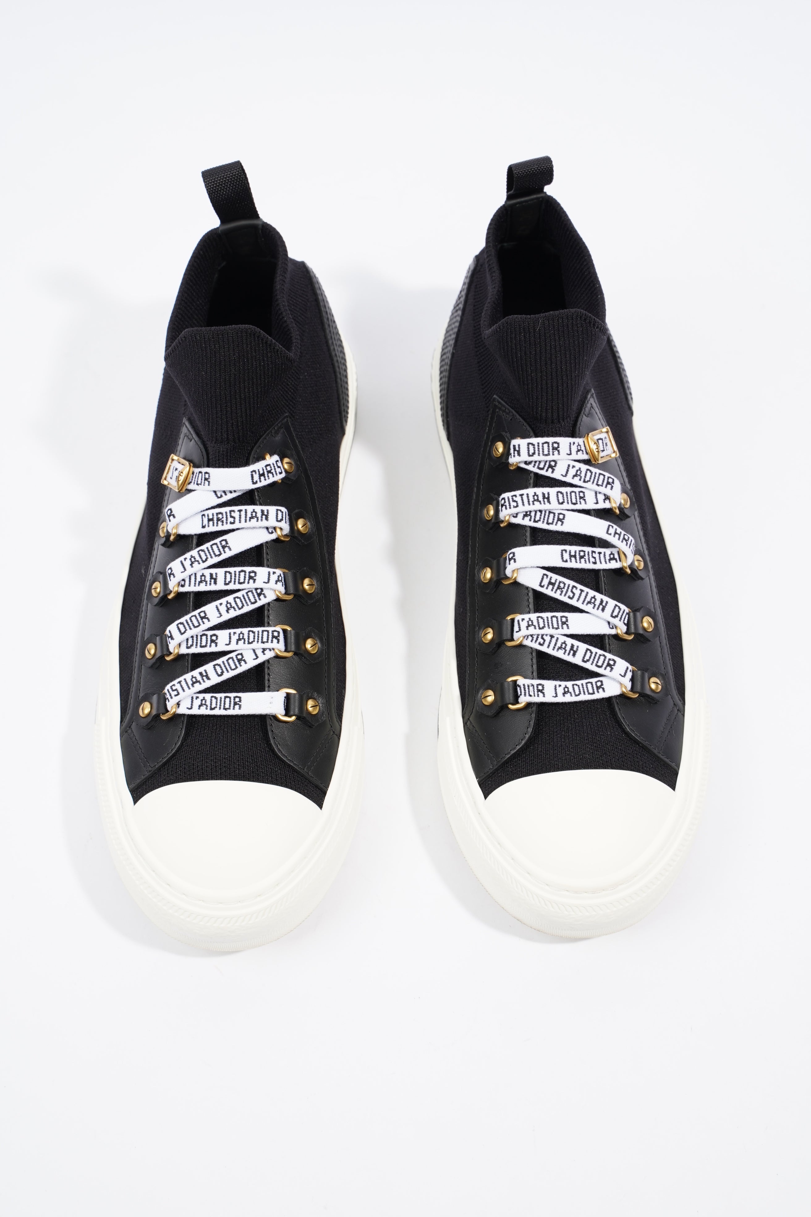 Christian Dior WALK'N' Black / White Cotton EU 42 UK 8