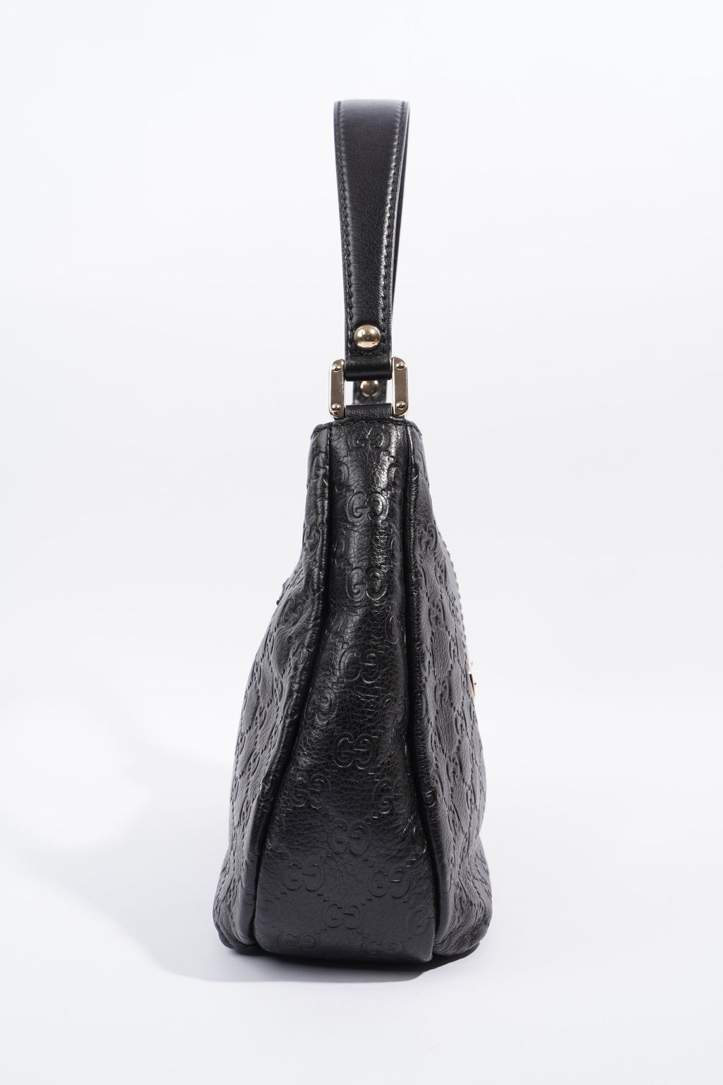 Gucci Guccissima Black Leather