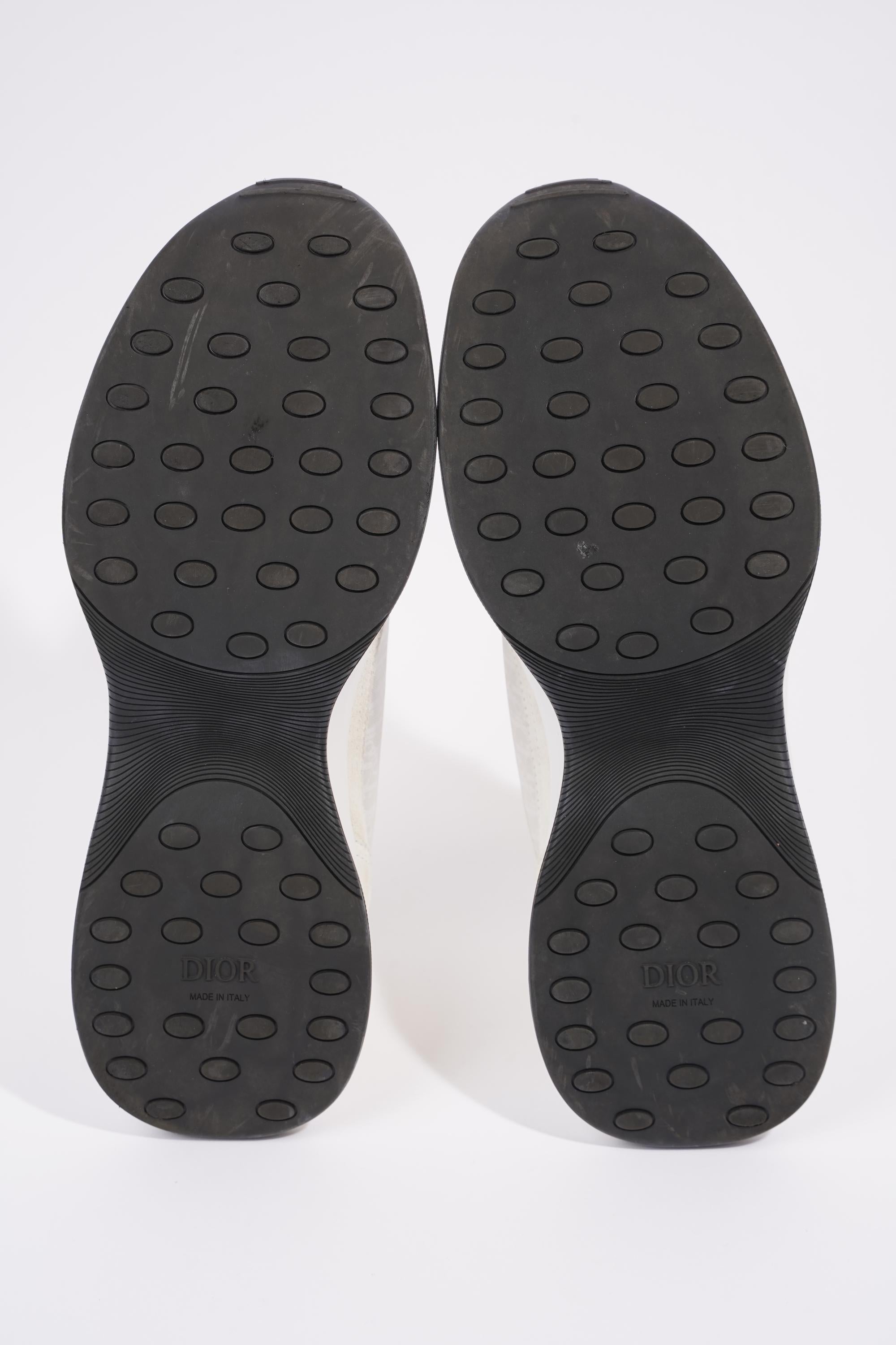 Christian Dior B25 White / Black Mesh EU 42.5 UK 8.5