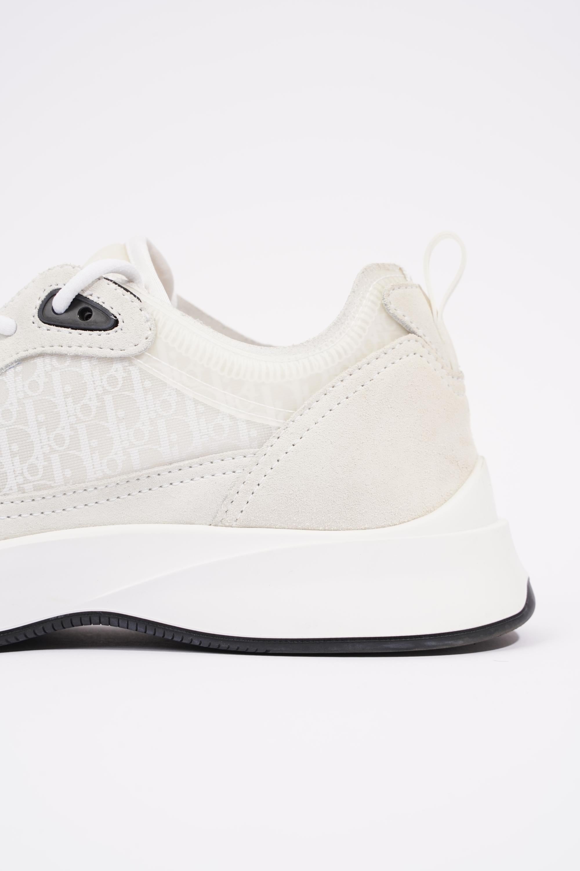 Christian Dior B25 White / Black Mesh EU 42.5 UK 8.5