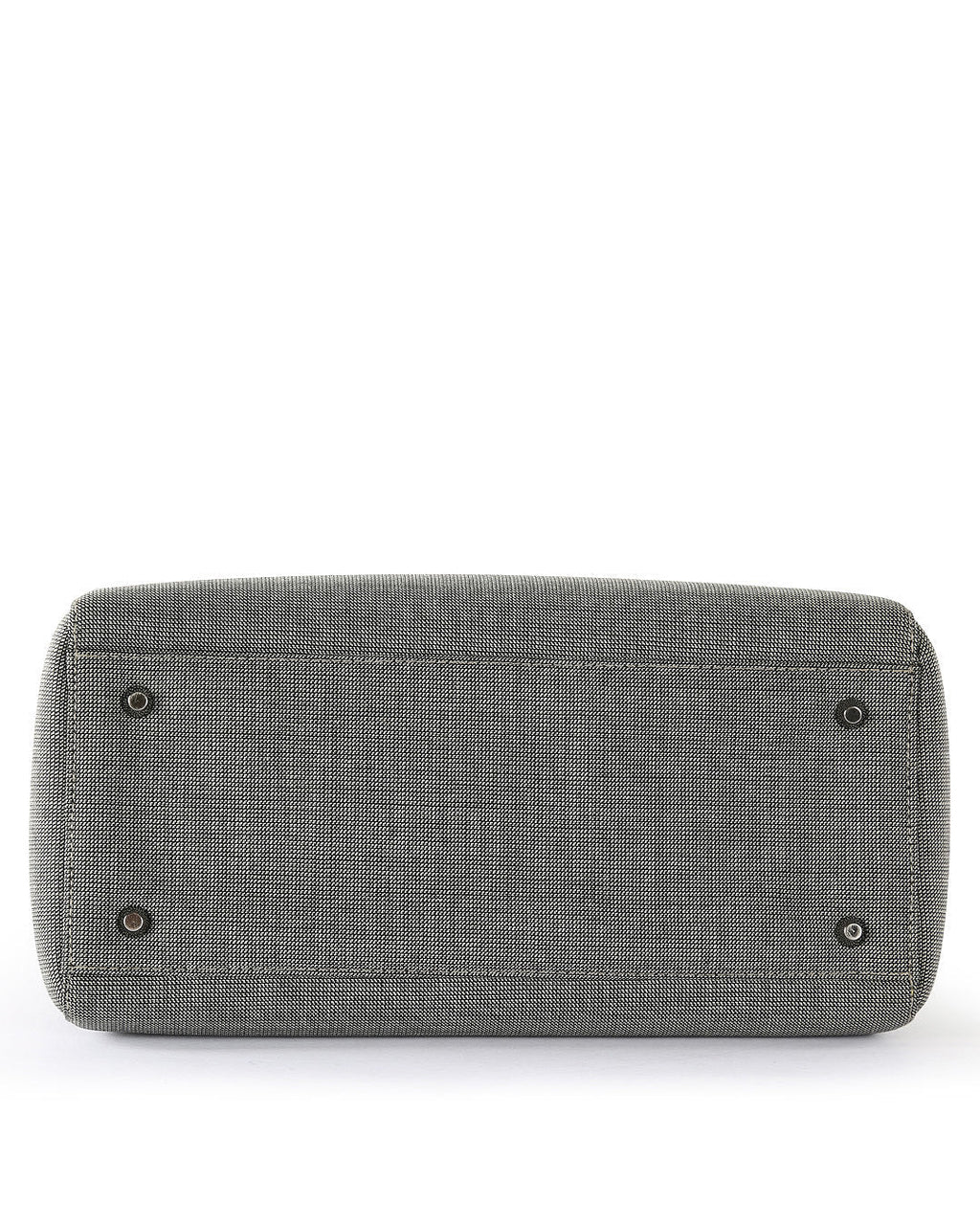 CHRISTIAN DIOR Grey Canvas Lady Dior Tote Bag