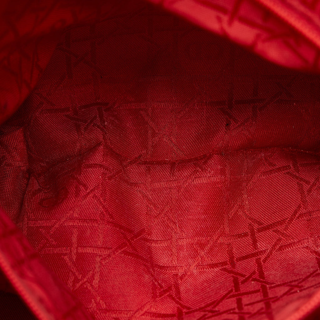 DIORLarge Cannage Patent Lady  Satchel