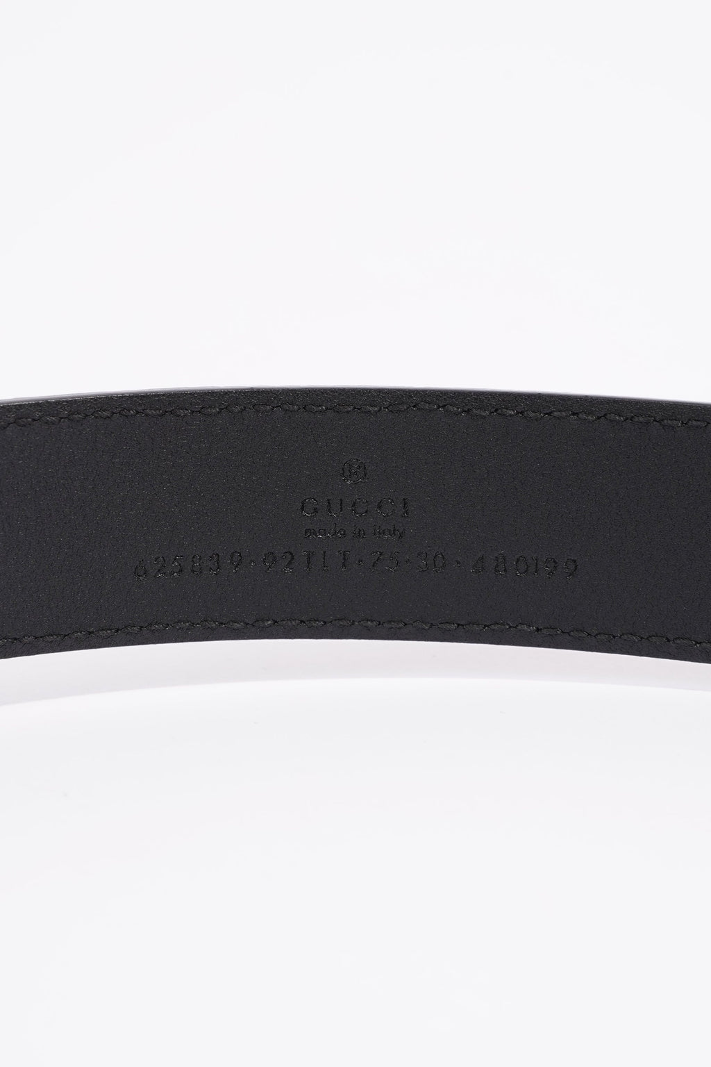 Gucci Marmont Belt Supreme / Black Canvas 75cm 30"