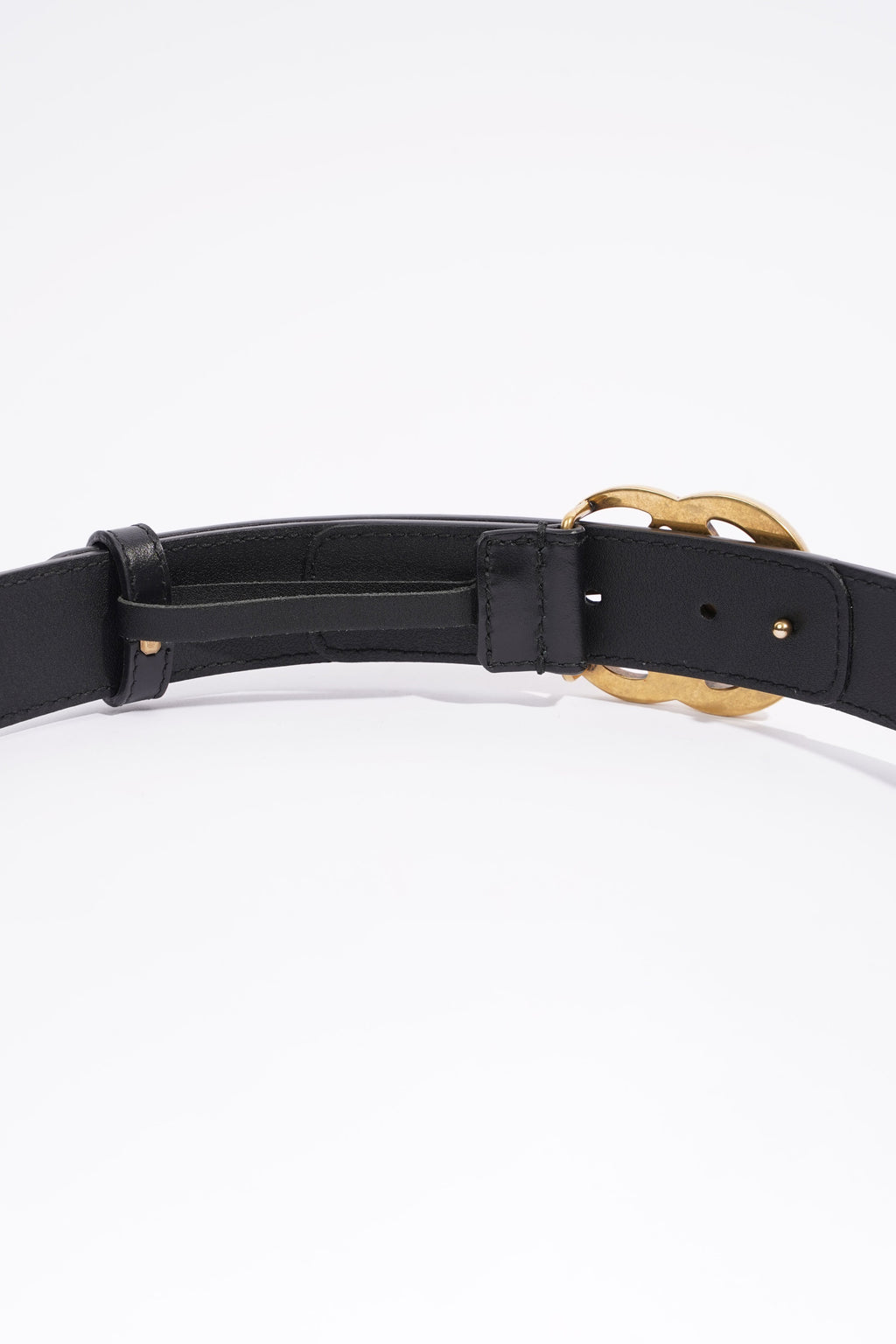 Gucci Marmont Belt Supreme / Black Canvas 75cm 30"