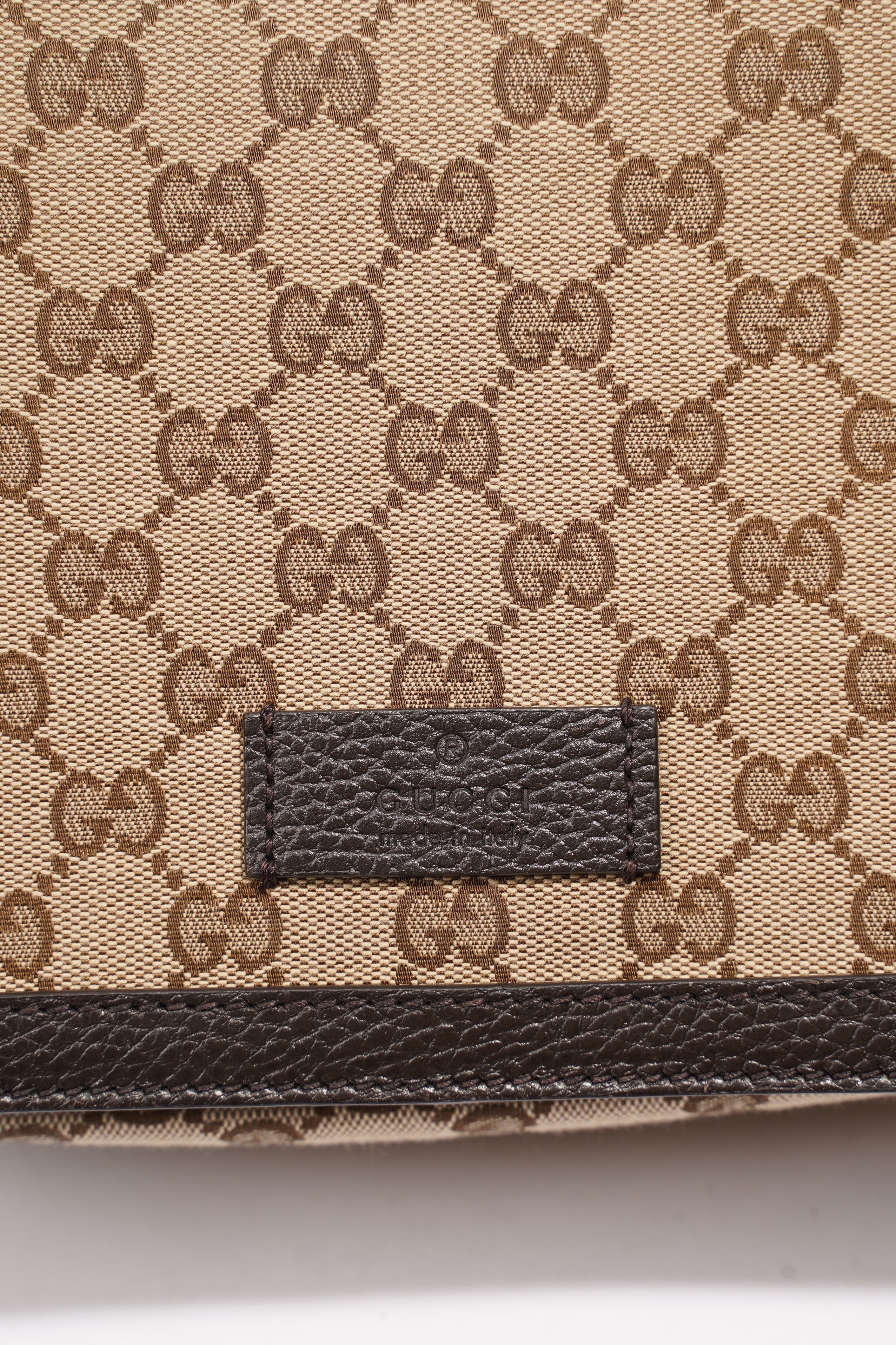 Gucci GG Messenger bag Supreme / Brown Canvas Large