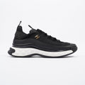 Chanel CC Logo Sneaker Black / White Nylon EU 41 UK 7