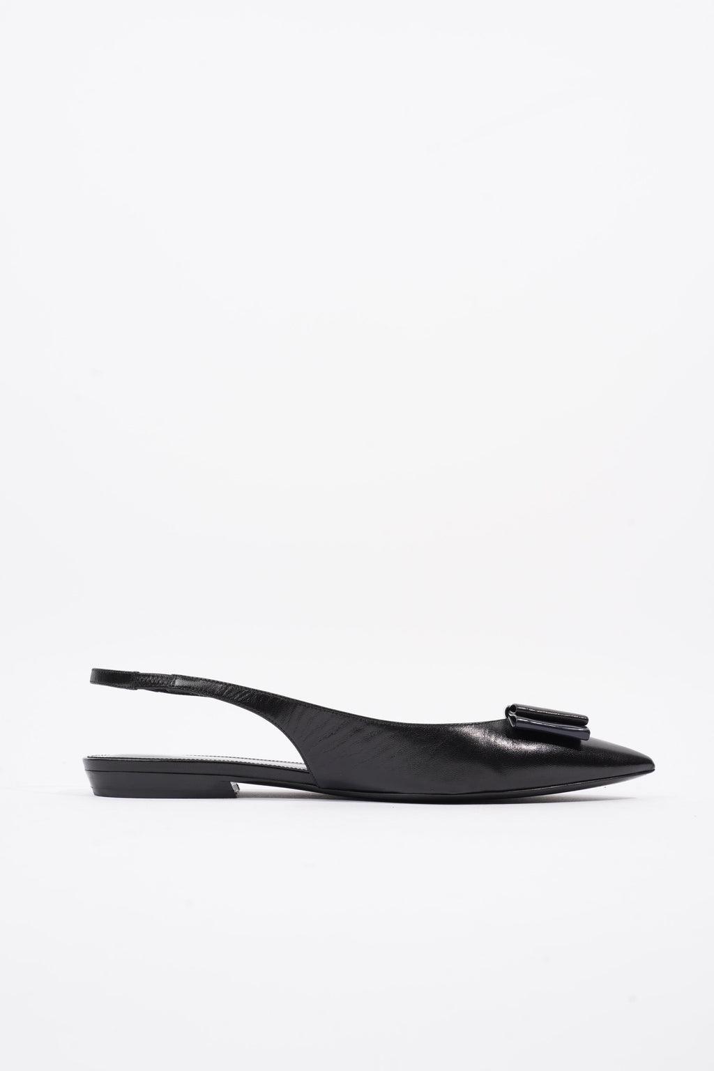Saint Laurent Anais Black Leather EU 40 UK 7