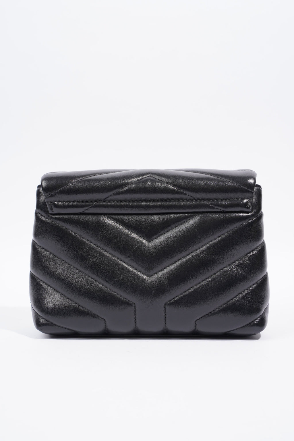 Saint Laurent Toy LouLou Black Calfskin Leather