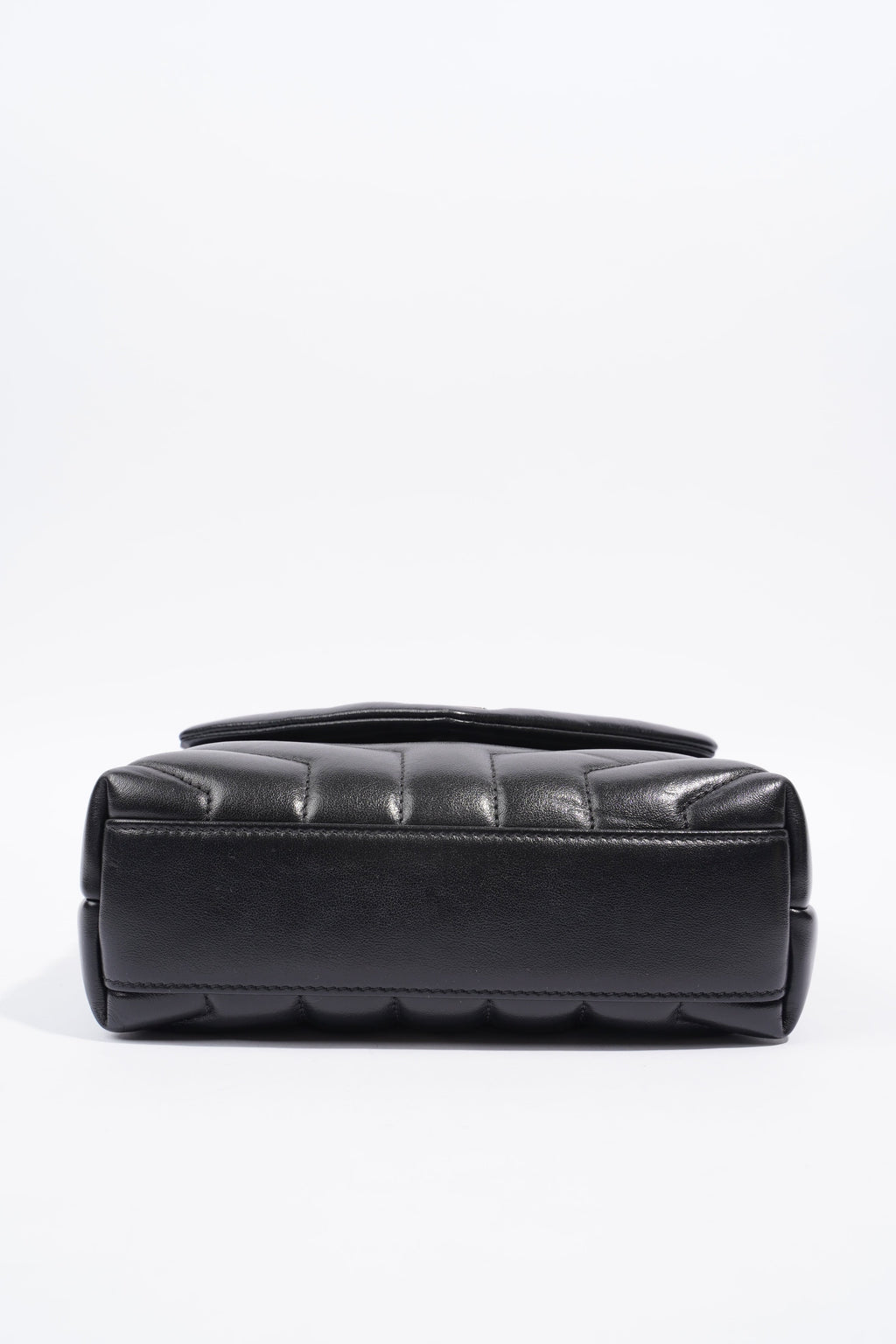 Saint Laurent Toy LouLou Black Calfskin Leather
