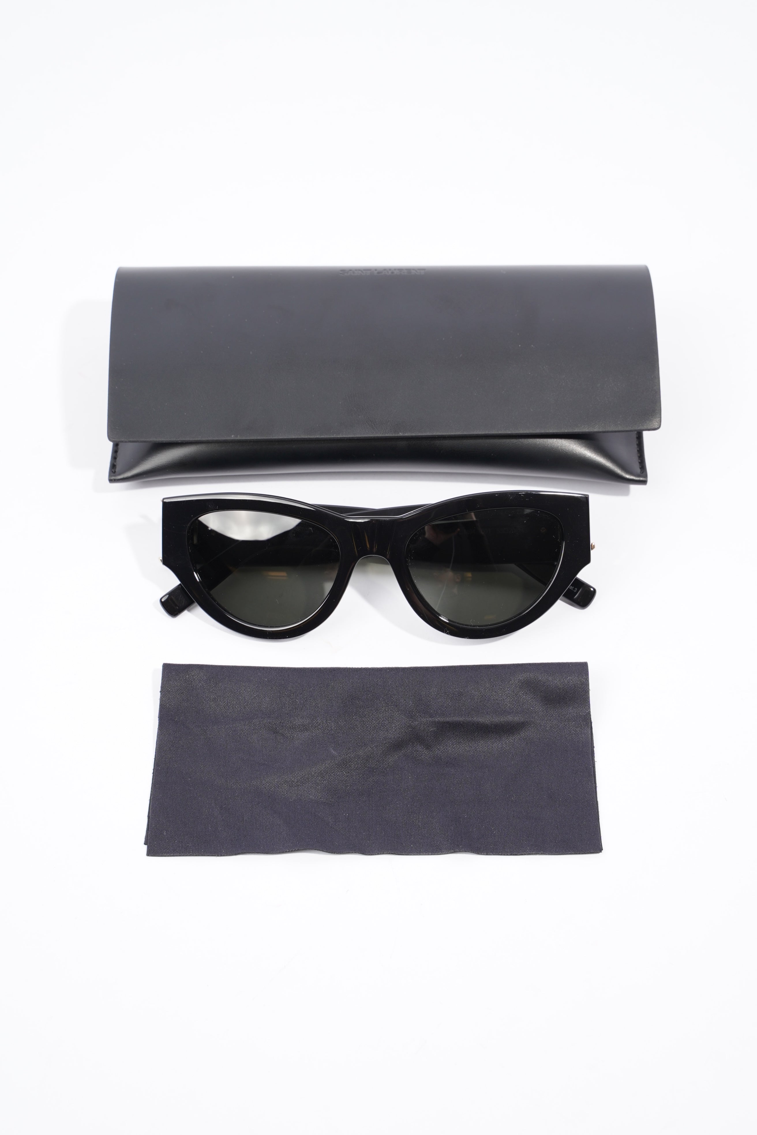 Saint Laurent SL M94 Sunglasses Black Acetate 145