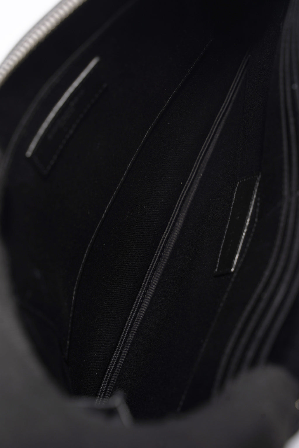 Saint Laurent Clutch Black Calfskin Leather