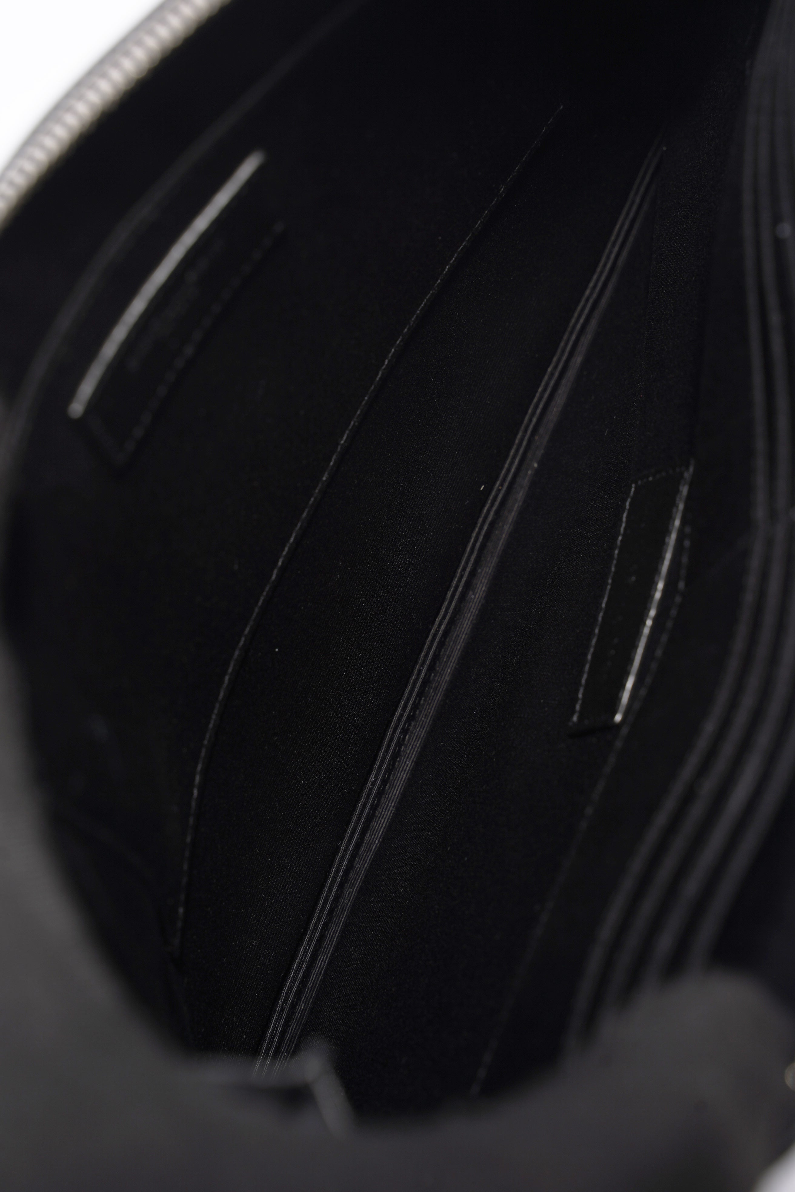 Saint Laurent Clutch Black Calfskin Leather