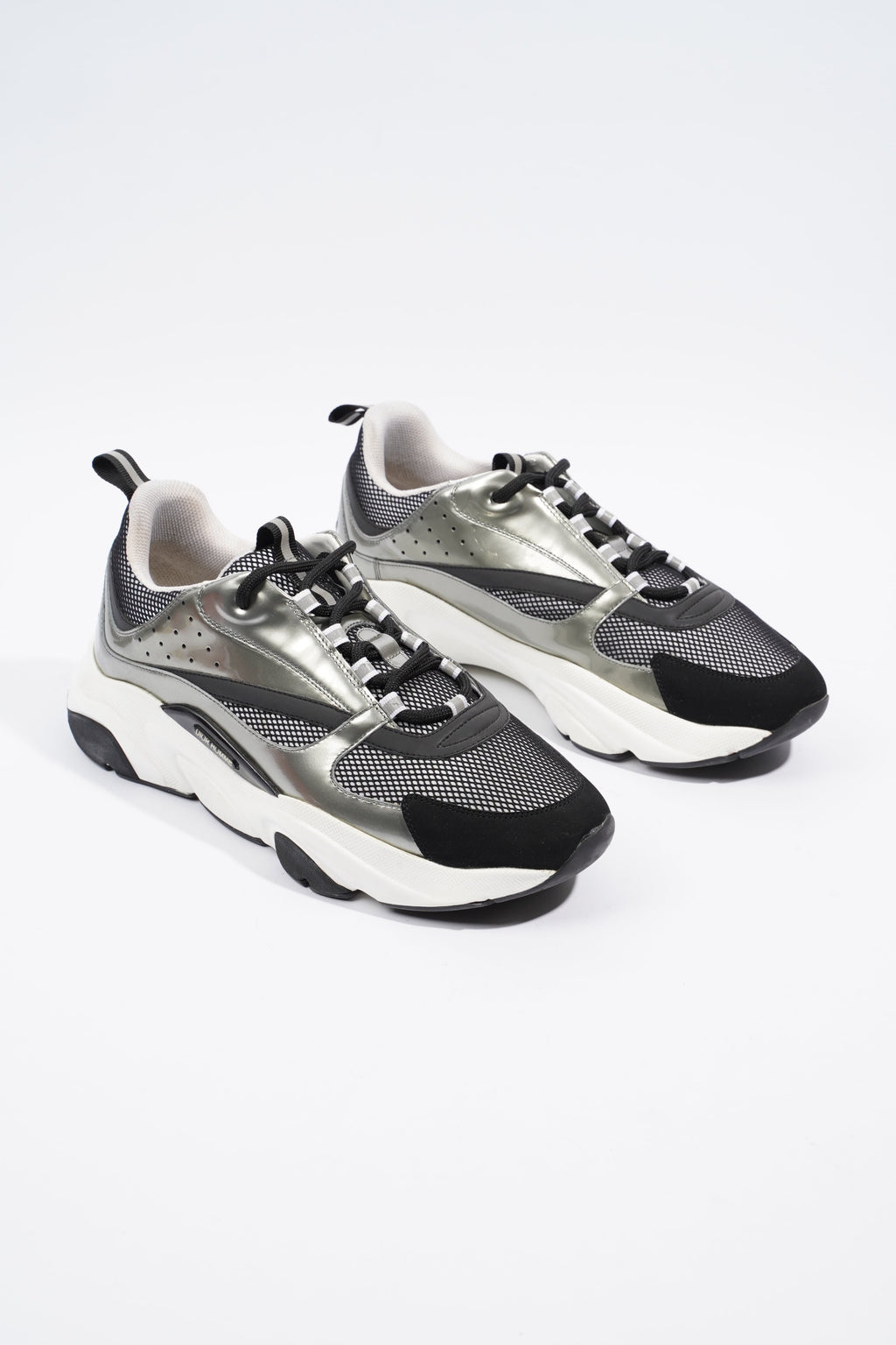 Christian Dior B22 Silver / Black / White Mesh EU 43 UK 9