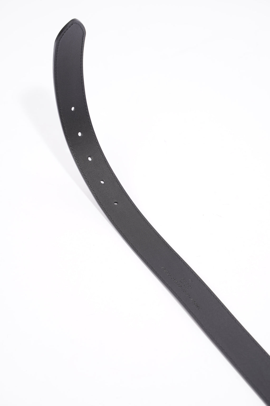 Gucci Marmont Belt Black / Gold Leather 80cm 32"