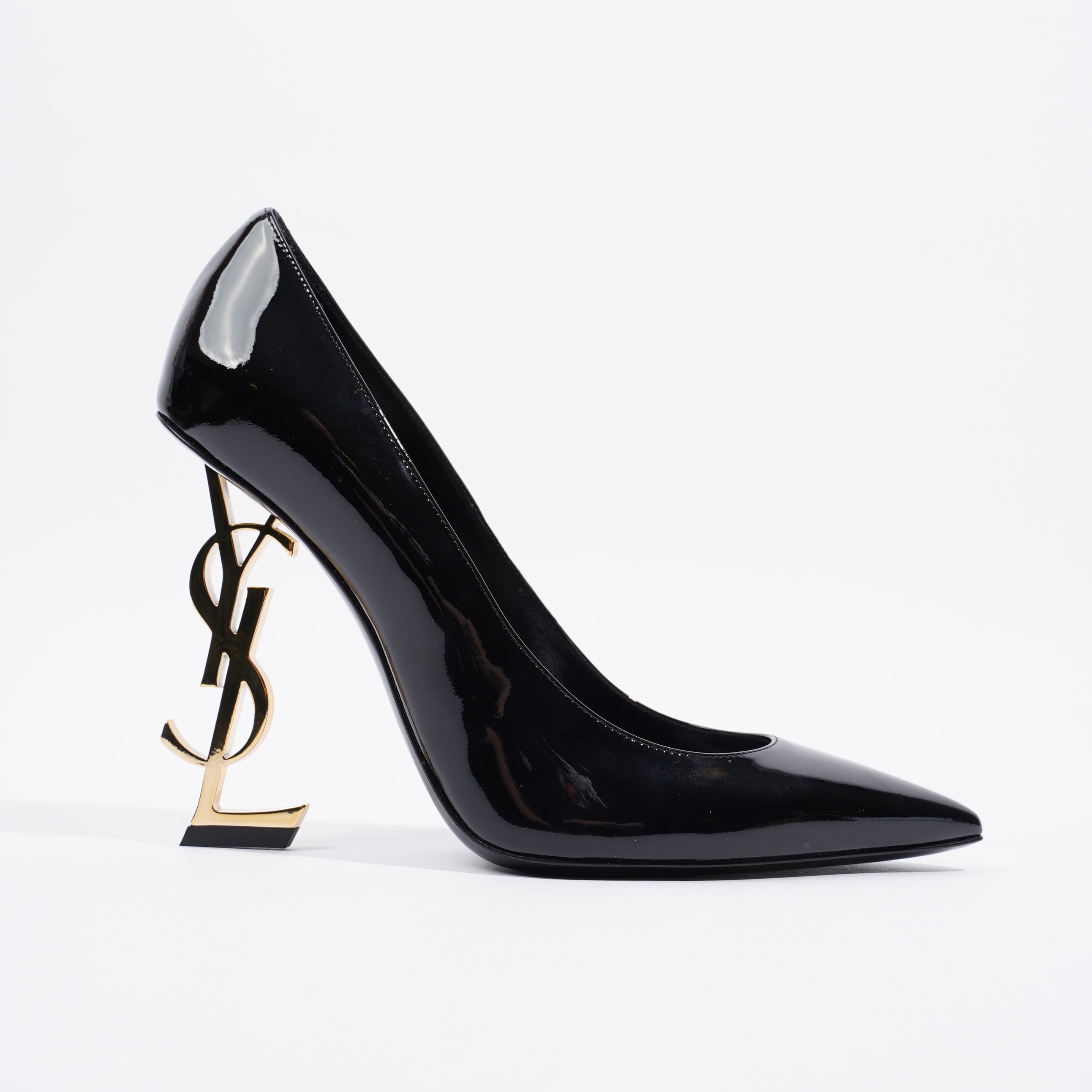 Saint Laurent Opyum Black Patent Leather EU 39 UK 6