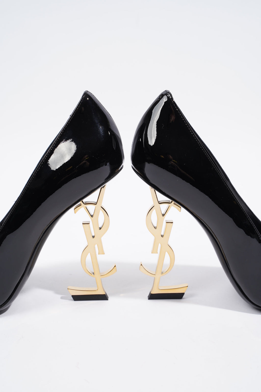 Saint Laurent Opyum Black Patent Leather EU 39 UK 6