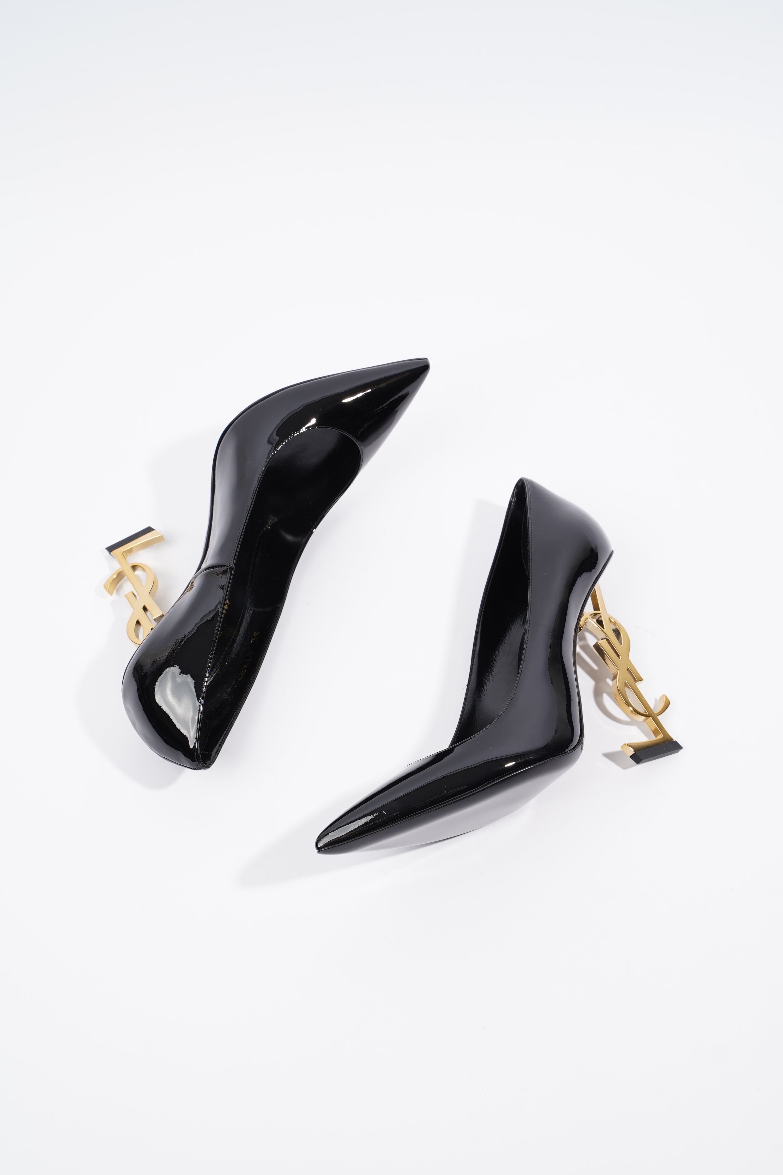 Saint Laurent Opyum Black Patent Leather EU 39 UK 6